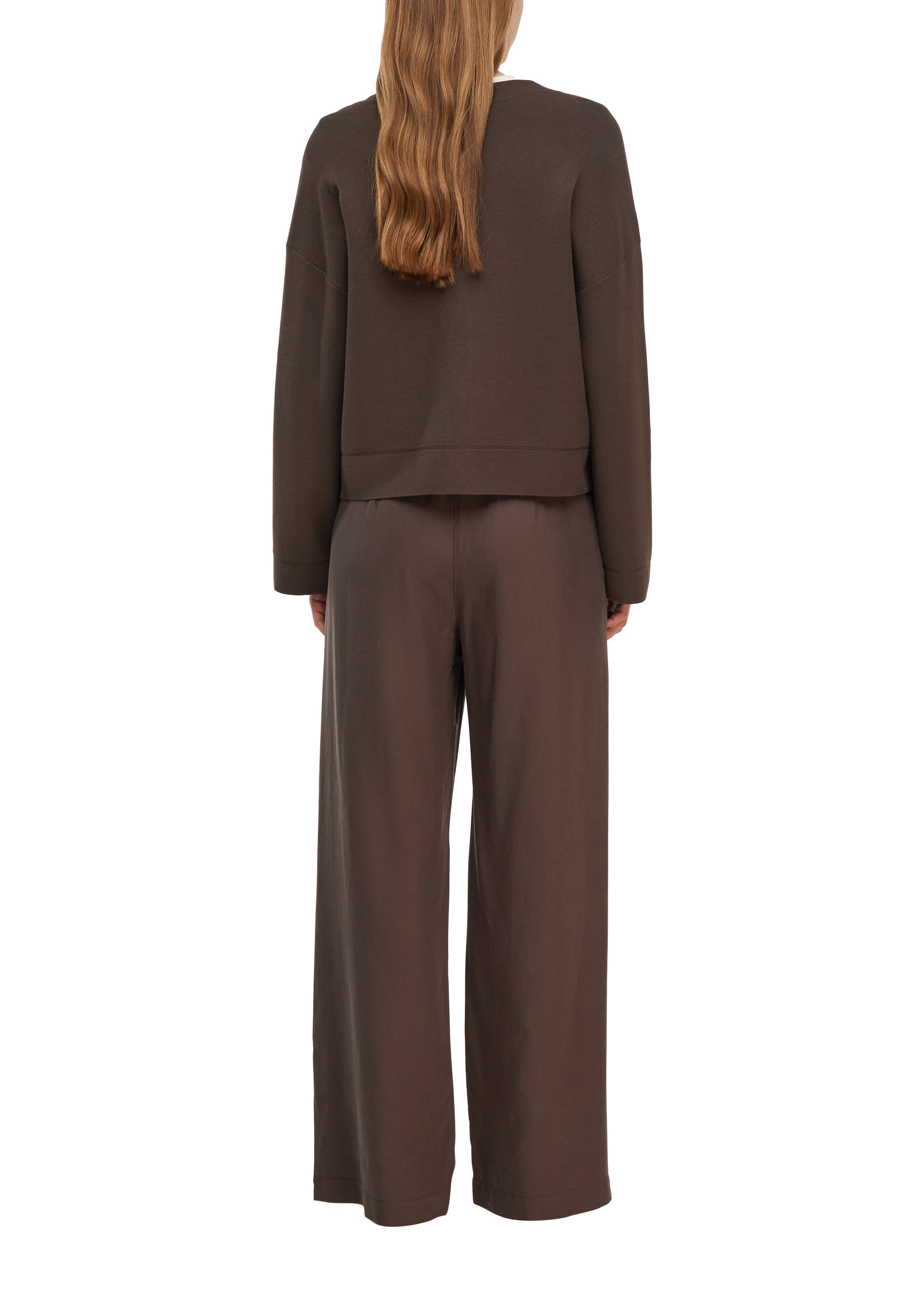 Comma Stoffhose  mit Leinenanteil
