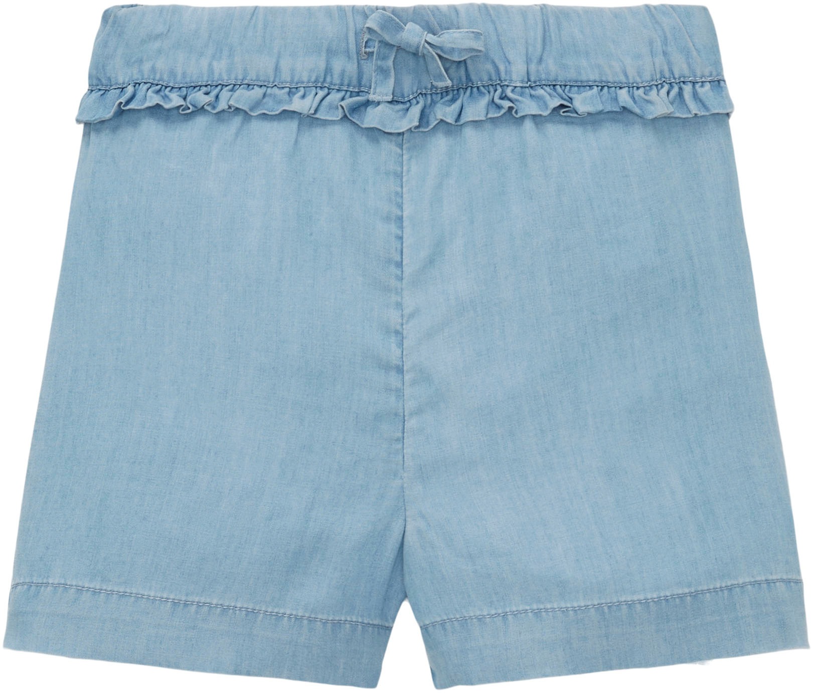 TOM TAILOR Jeansshorts, mit dezenten Rüschen kaufen