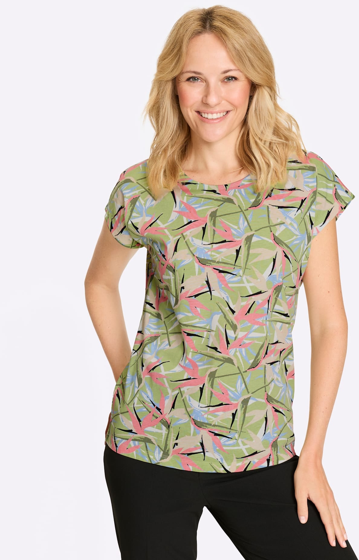 Classic Basics Print-Shirt "Kurzarm-Shirt" 1 tlg.