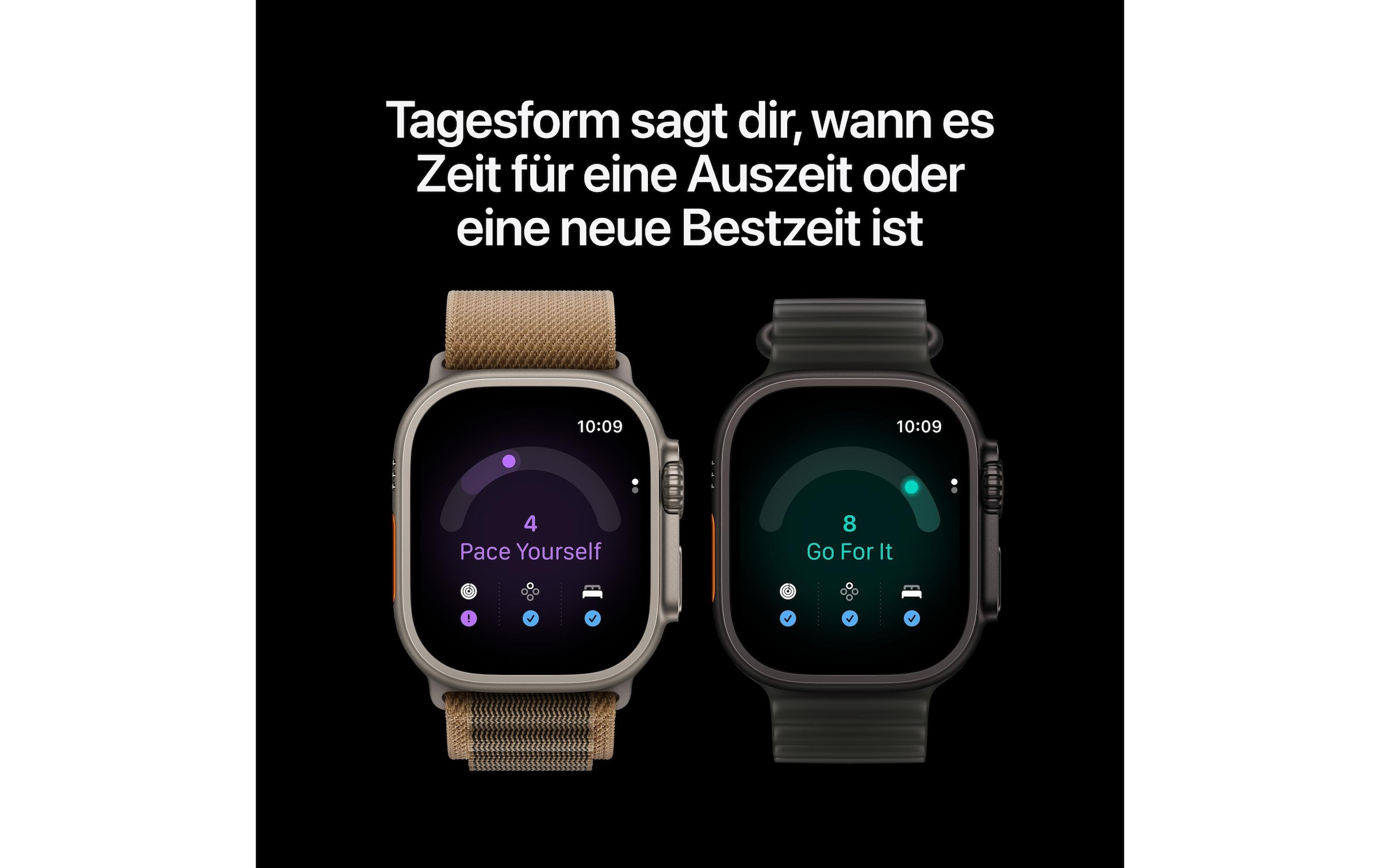 Apple Smartwatch »Apple Watch Ultra 4 Black Titan Ocean Band«