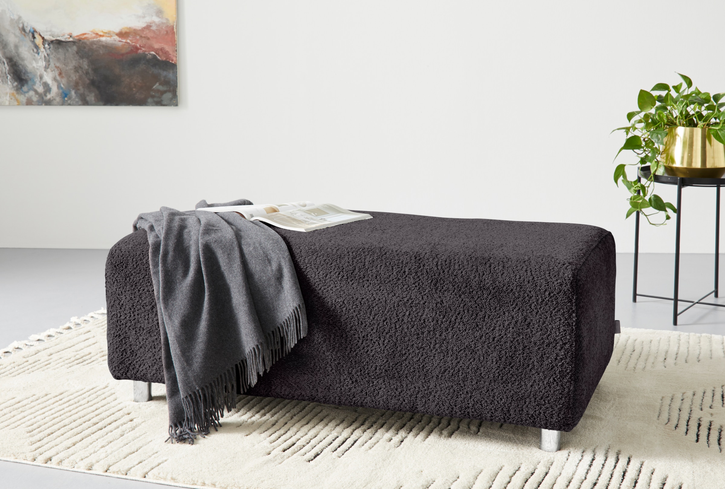Image of Home affaire Polsterhocker "Györ" democratichome Edition, passend zum Ecksofa Györ