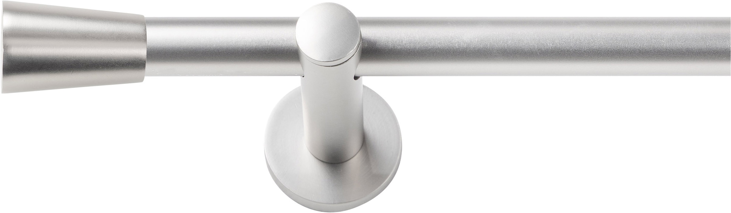 Image of SN DECO GROUP Gardinenstange "Gardinenstange Nizza Ø 19 mm, 1-läufig, Fixmass, verschraubt" Ø 19 mm Fixmass;kürzbar