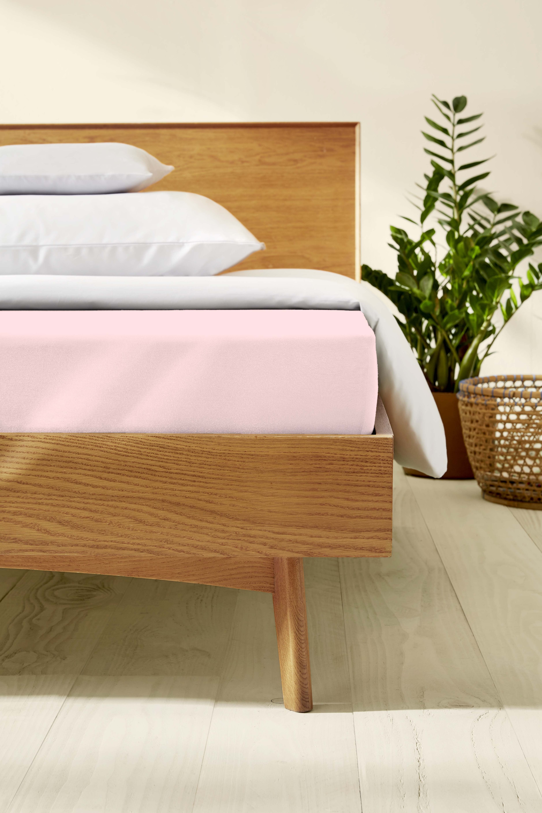 Kaeppel Spannbettlaken »Single Jersey Mako Cotton«, Bettlaken aus 100% Baumwolle