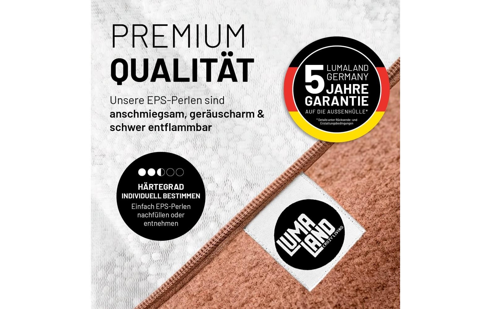 Lumaland Pouf »Comfort Line 315 l« Sitzsack für innen und aussen