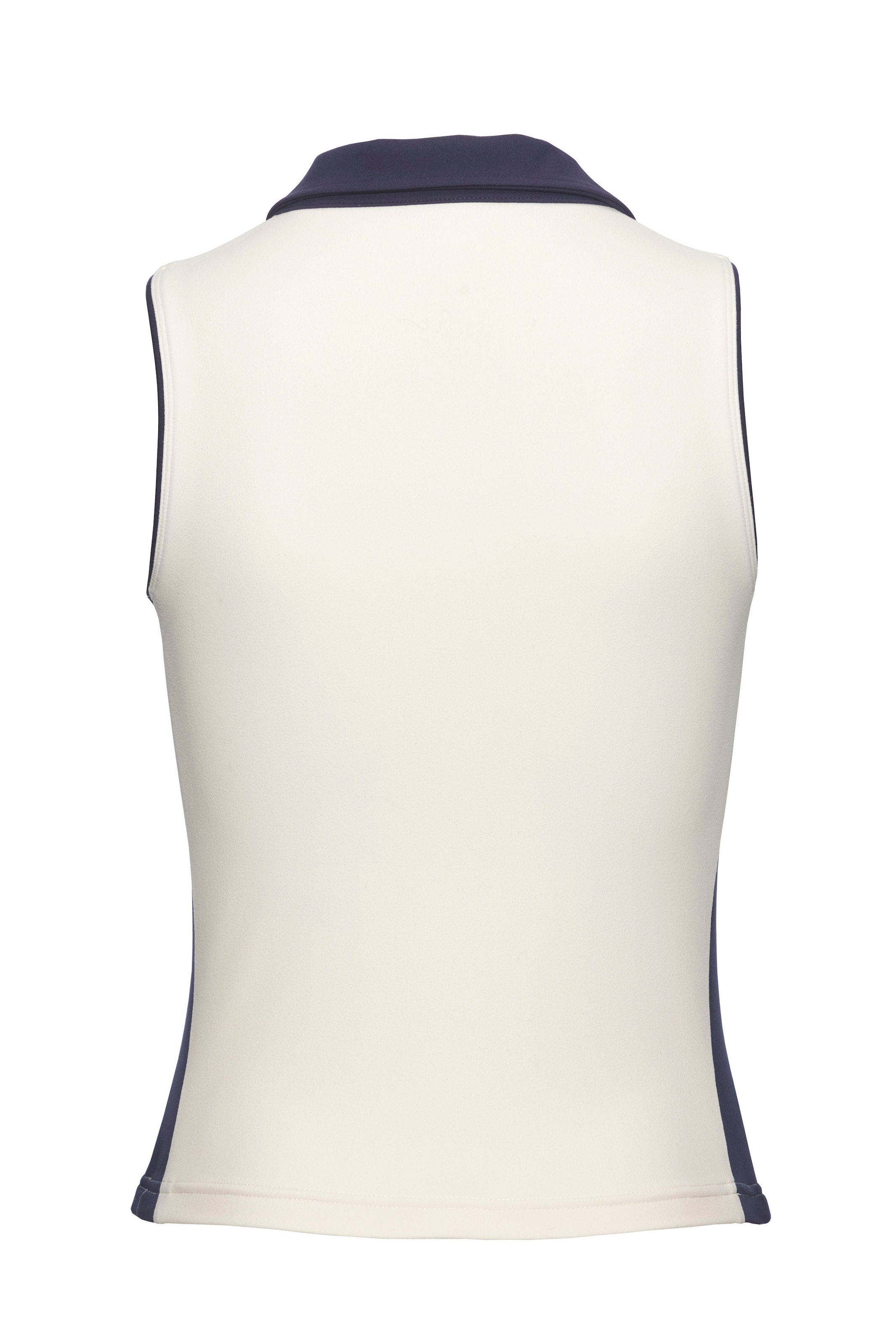 Copenhagen Studios Poloshirt mit seitlichen Kontraststreifen