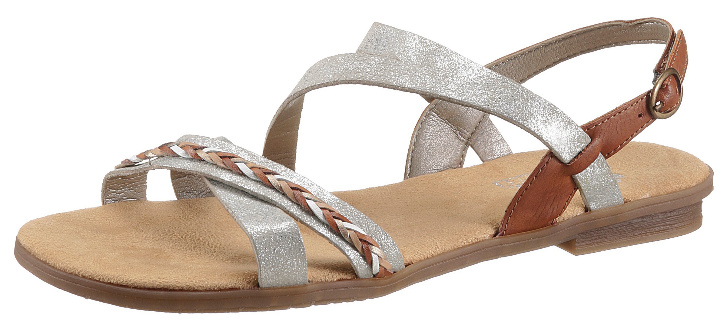 Image of Rieker Riemchensandale, mit geflochtener Verzierung bei Ackermann Versand Schweiz