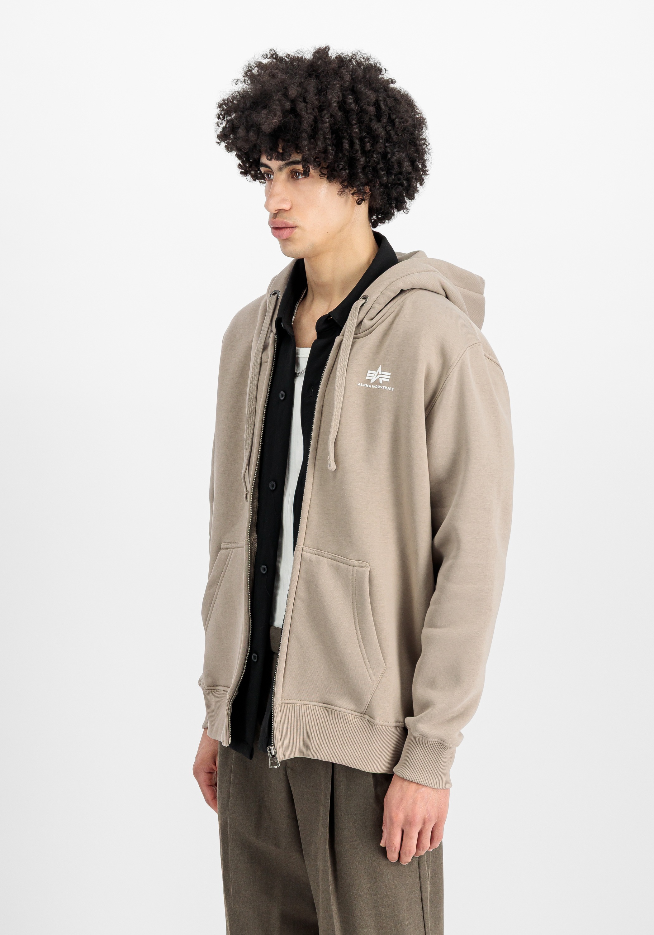 Alpha Industries Hoodie »Alpha Industries Men - Hoodies Basic Zip Hoodie Small Logo«