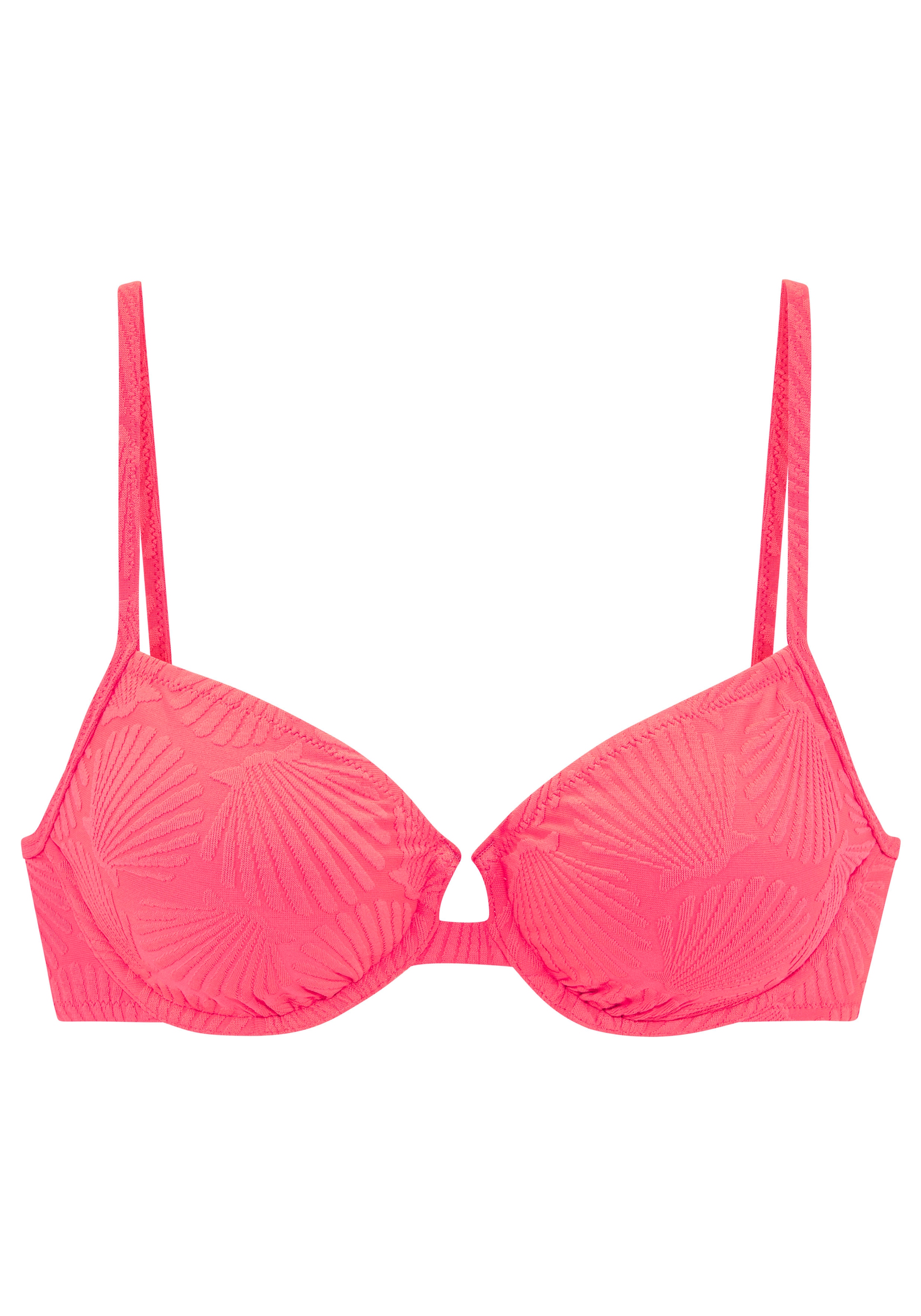 s.Oliver Haut de bikini à armatures »Olivia« Mit Muschelstruktur