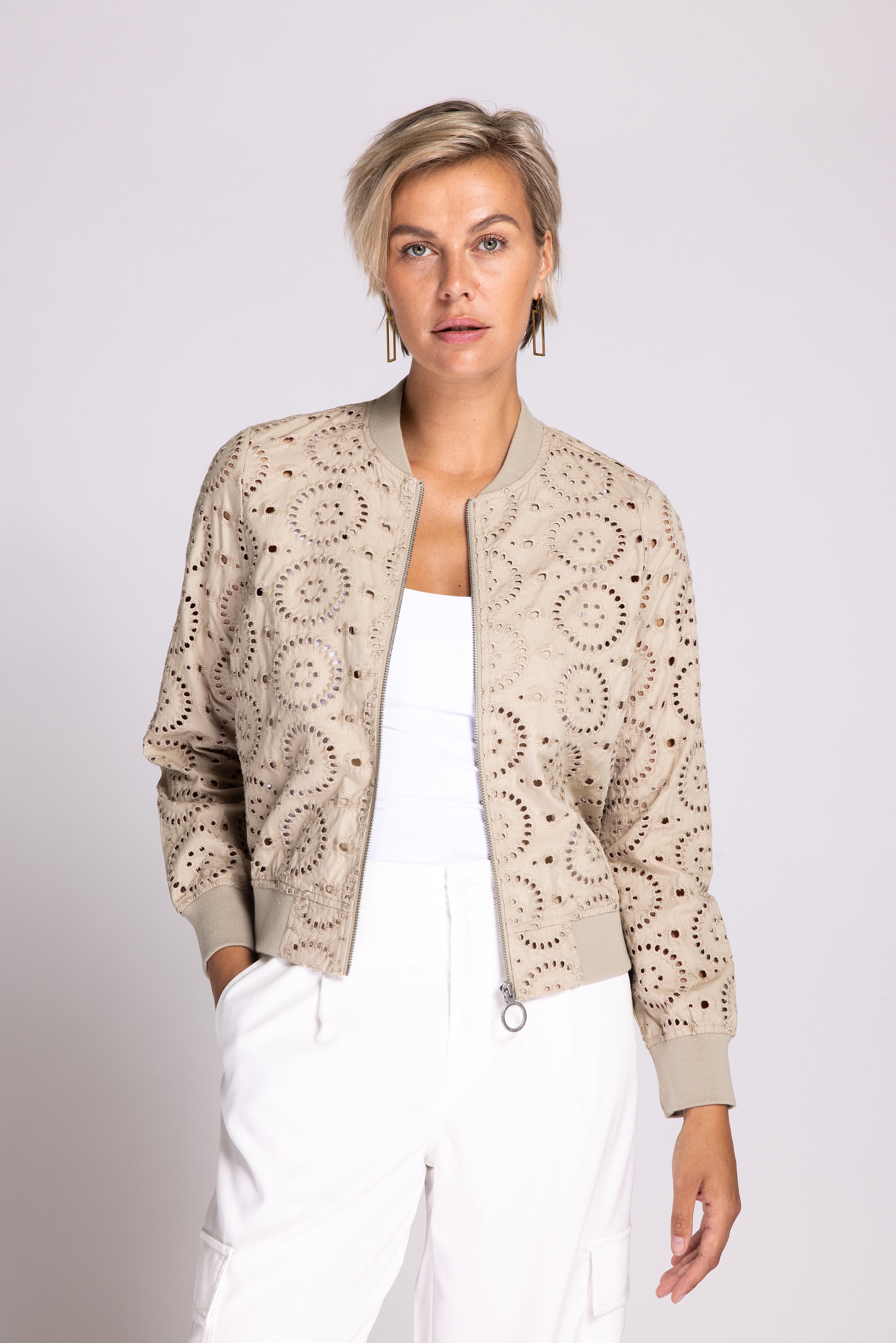 Zhrill Blouson, in Unifarbe