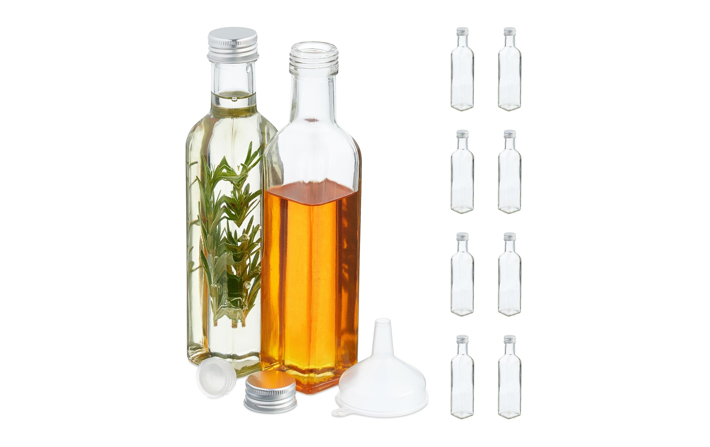Image of relaxdays Einmachglas "250 ml 8 Stück" 8 Stk. tlg.