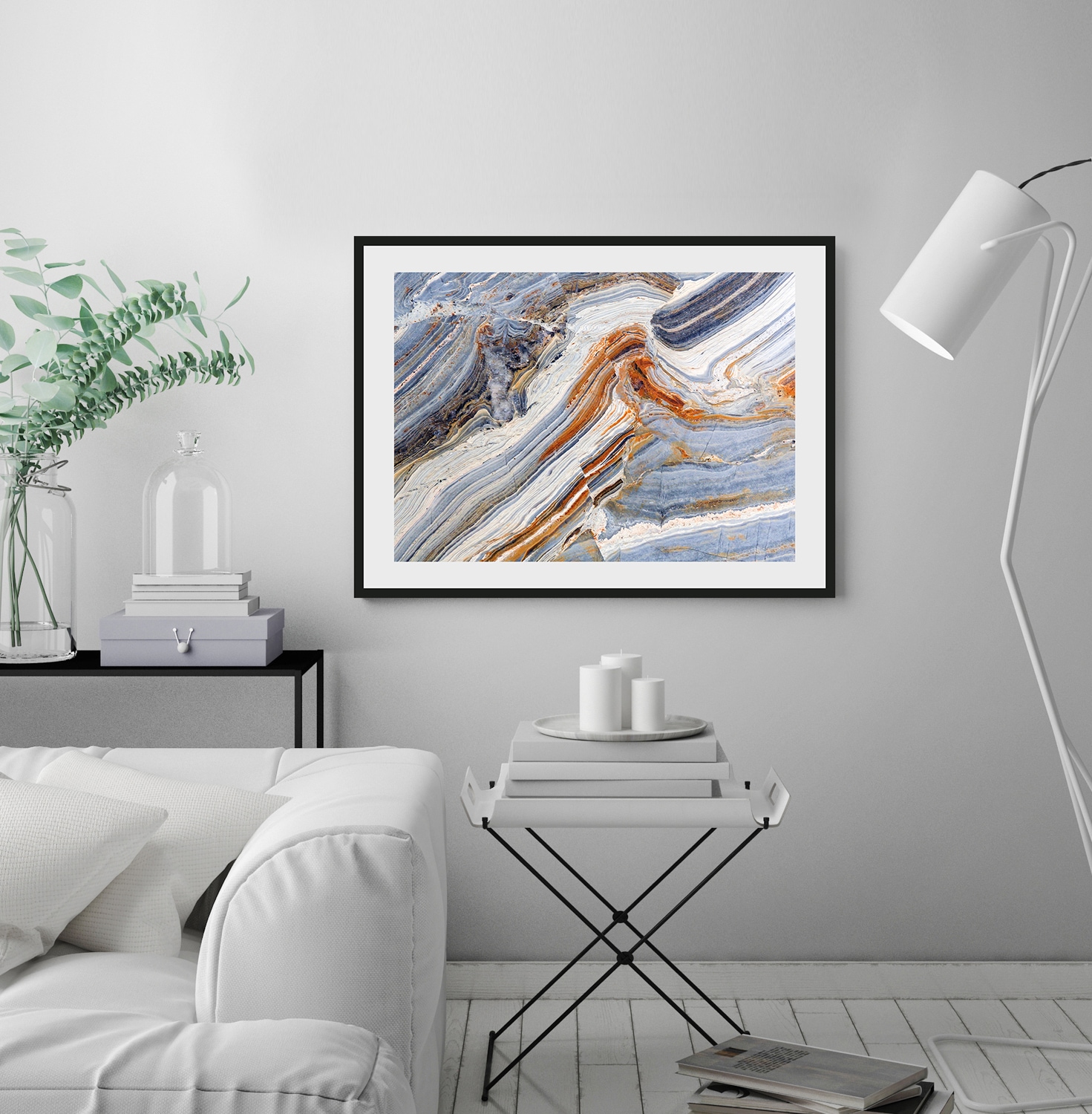 Image of queence Bild "Fatima" Abstrakt Gemälde Kunst Marmor