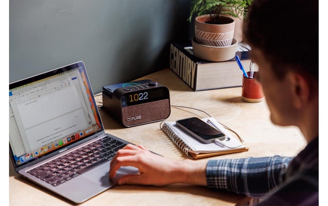 Pure Radiowecker »Moment Charge«, Bluetooth