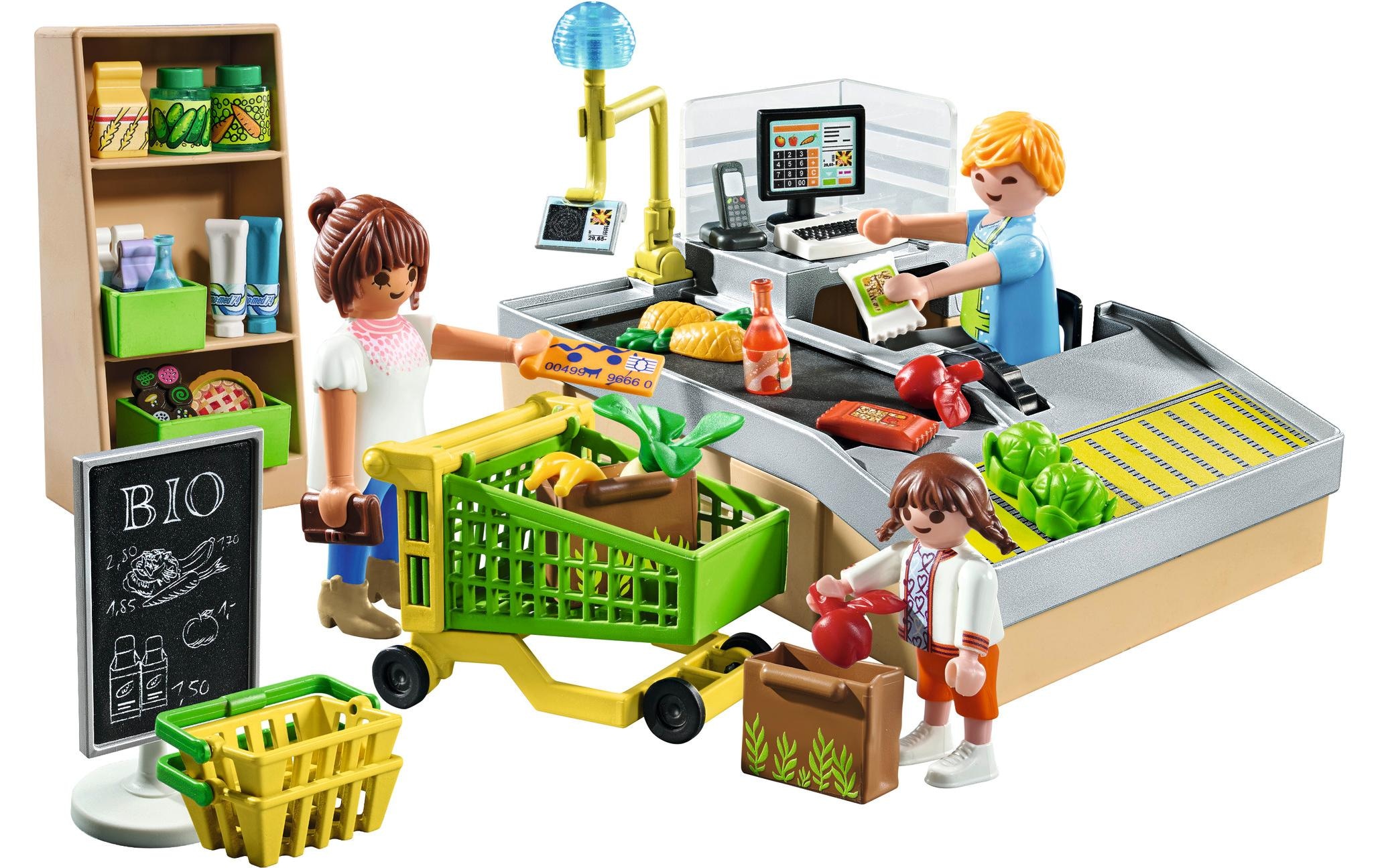 Playmobil® Spielbausteine »My Life Bio-Supermarkt 71648«