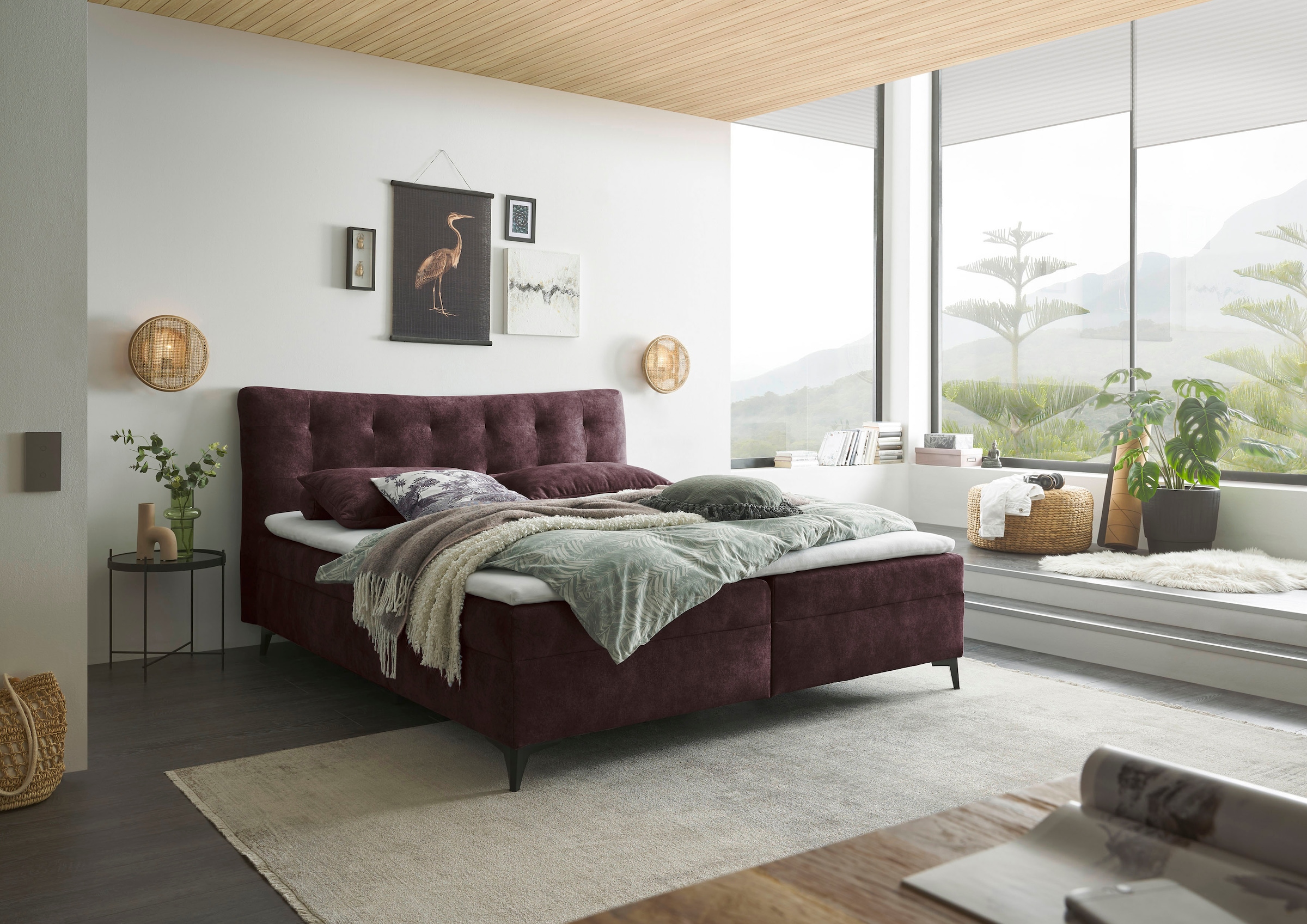 ED EXCITING DESIGN Boxbett »Melrose«, inkl. Topper