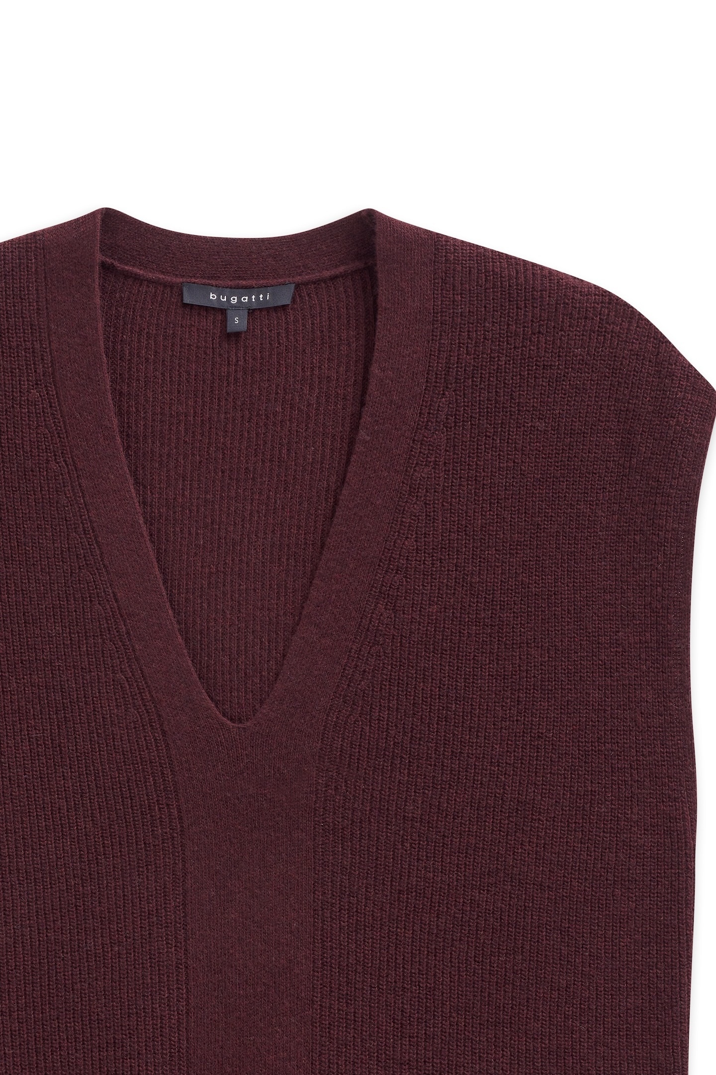 bugatti Pullunder »Kaschmir-Mix« mit V-Ausschnitt vielseitig kombinierbar