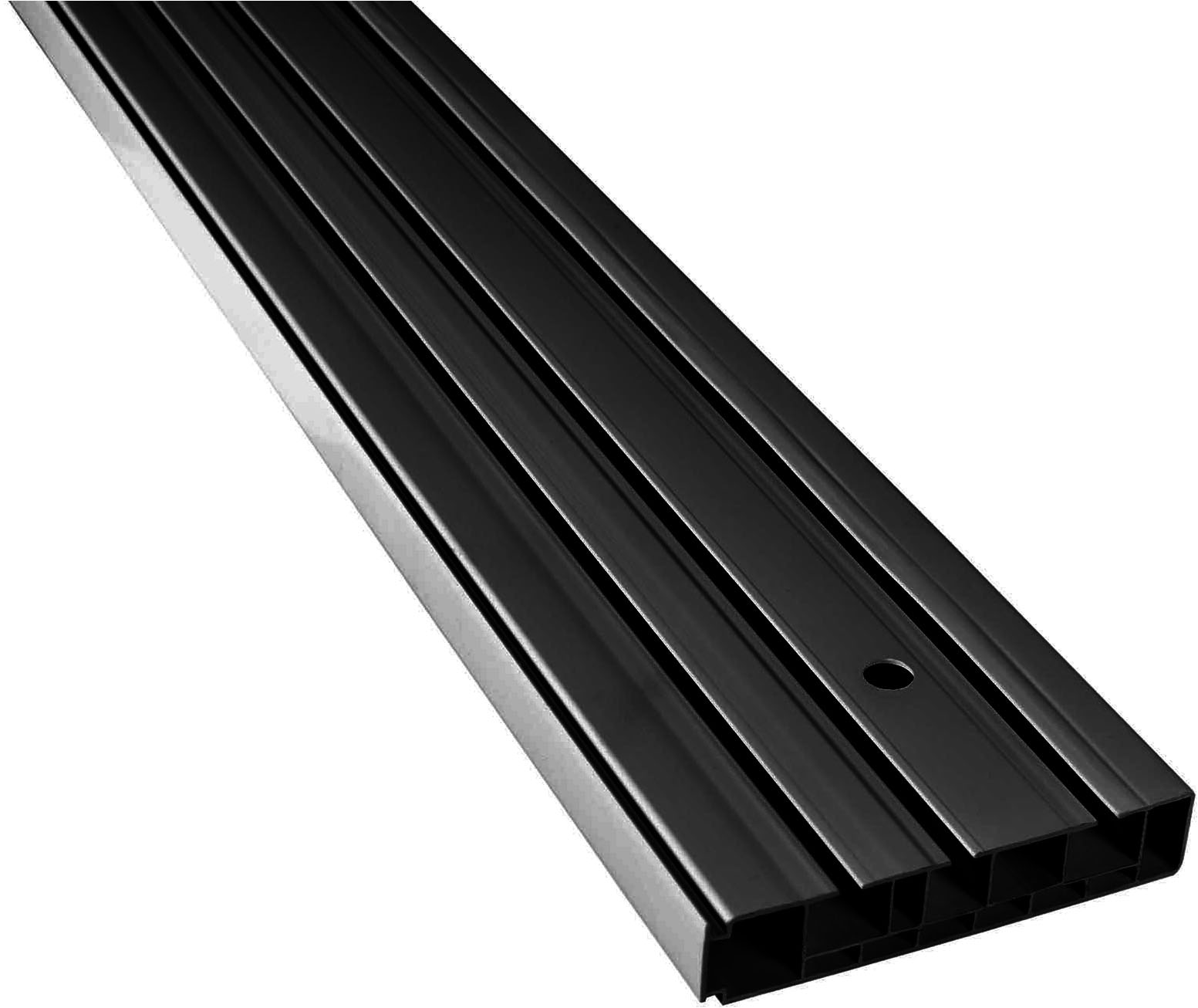 SN DECO GROUP Gardinenschiene »Vorhangschiene SH (1) mit Blende 5 cm«, 3 läufig-läufig, Fixmass