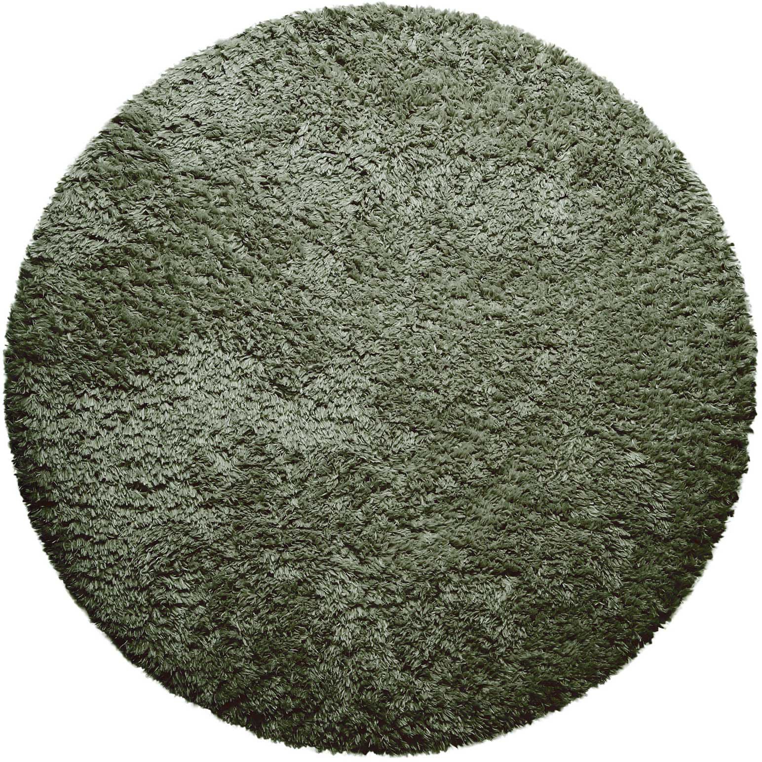 Homie Living Hochflor-Teppich »Matteo HL-0961«, rund, nachhaltig aus 100% recyceltem PET, Langflor, Shaggy, Wohnzimmer