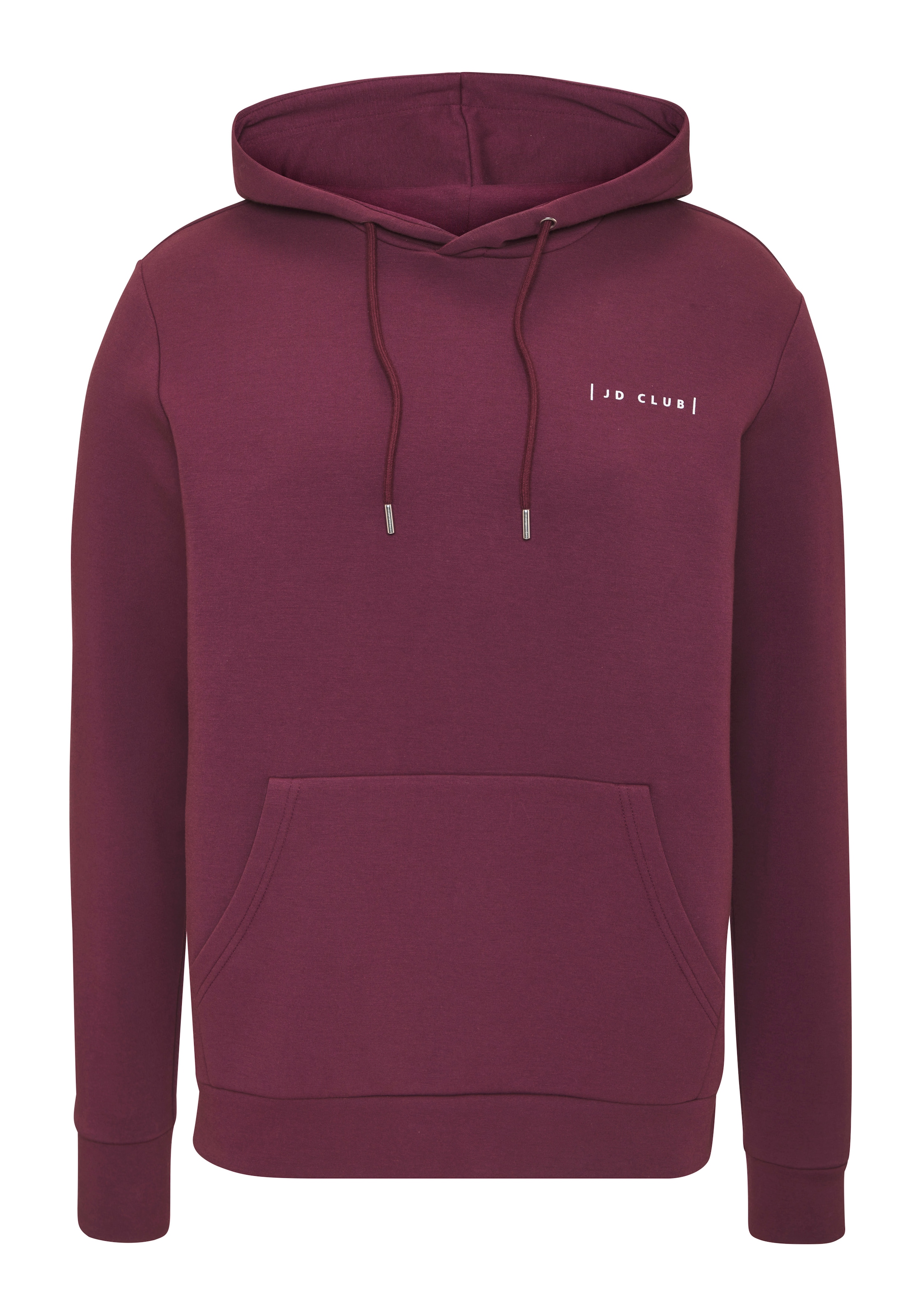 John Devin Hoodie »bis Grösse 5XL«, hochwertige Qualität mit dezentem Logodruck vorn
