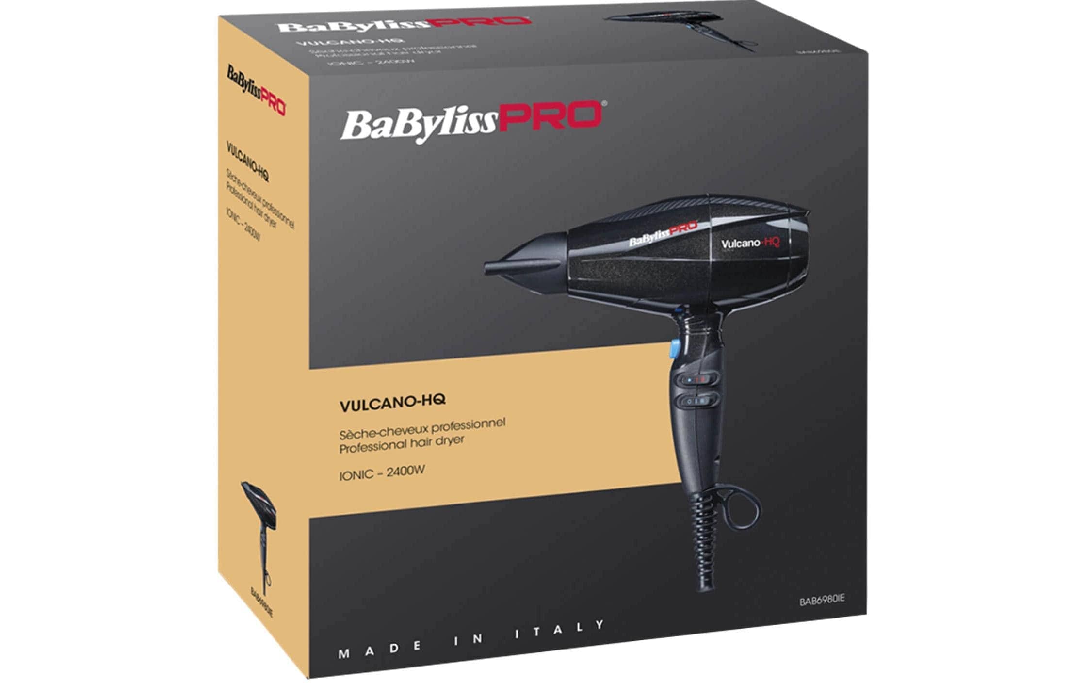 BaByliss Sèche-cheveux »Vulcano-HQ BAB6980IE« Ionentechnologie, mit Kaltstufe