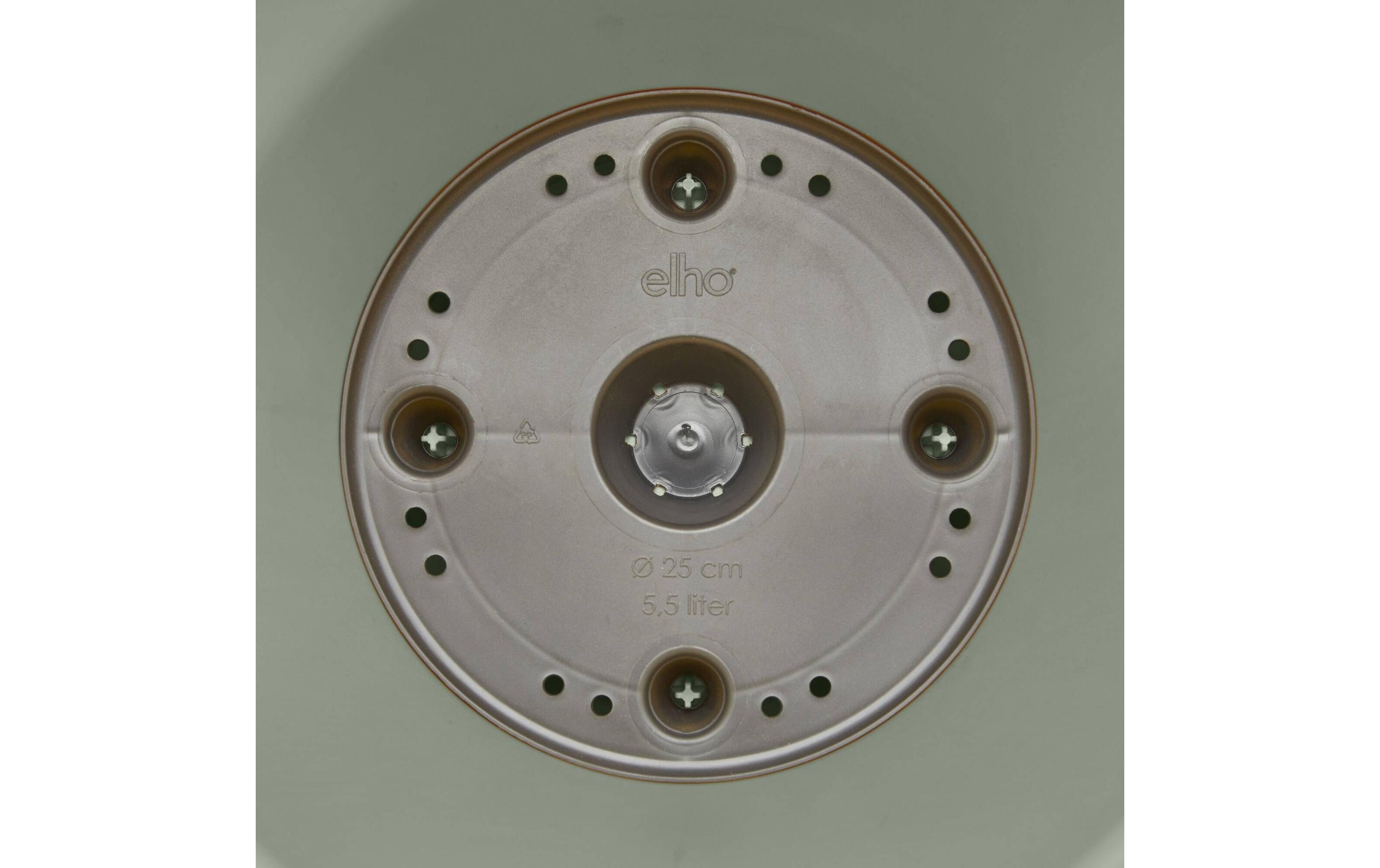 Elho Blumentopf »Loft Urban Rund Rollen 50 cm«