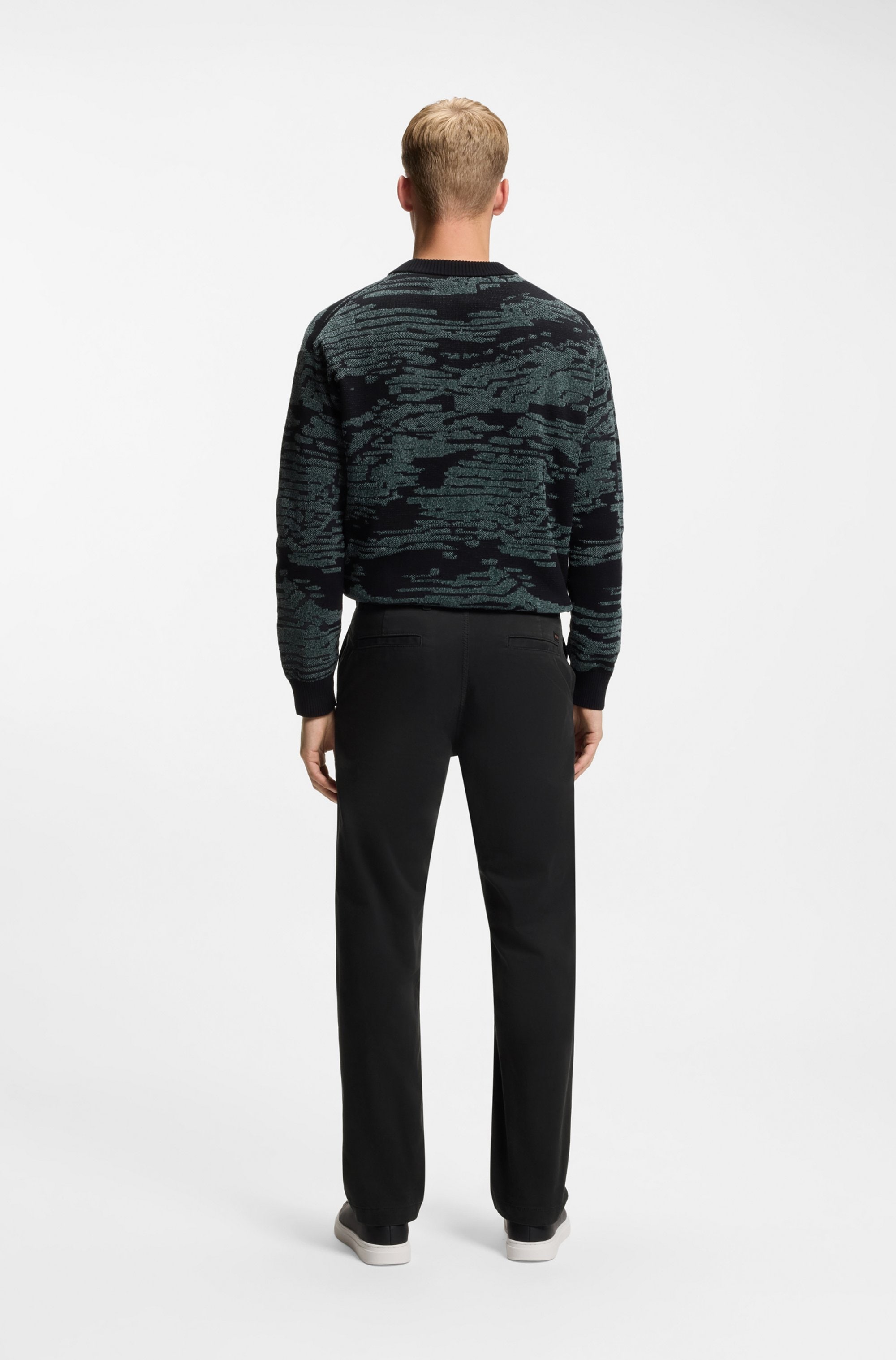BOSS ORANGE Chinos »Regular«  in gerader From