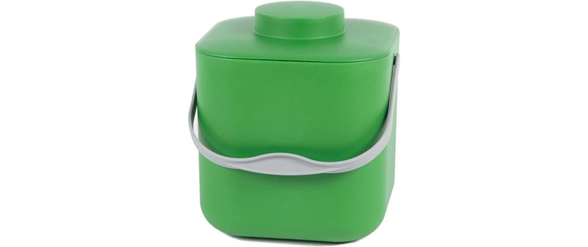 Image of Stöckli Biomülleimer "Pot 5 l" 1 Behälter Komposteimer mit Geruchsfilter und einfacher Reinigung