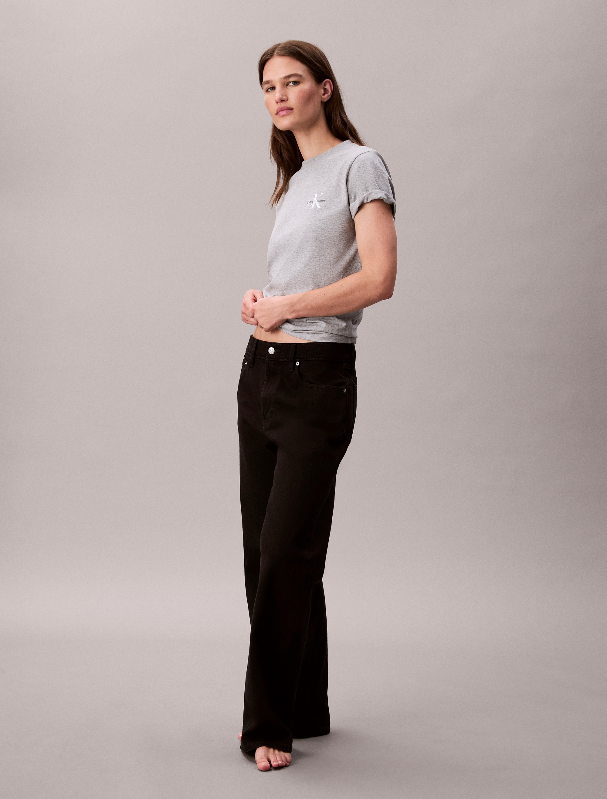 Calvin Klein Jeans T-Shirt »MONOLOGO VNK 2PACK TEE« Packung, 2er-Pack, 2 Stk. , Logoschriftzug