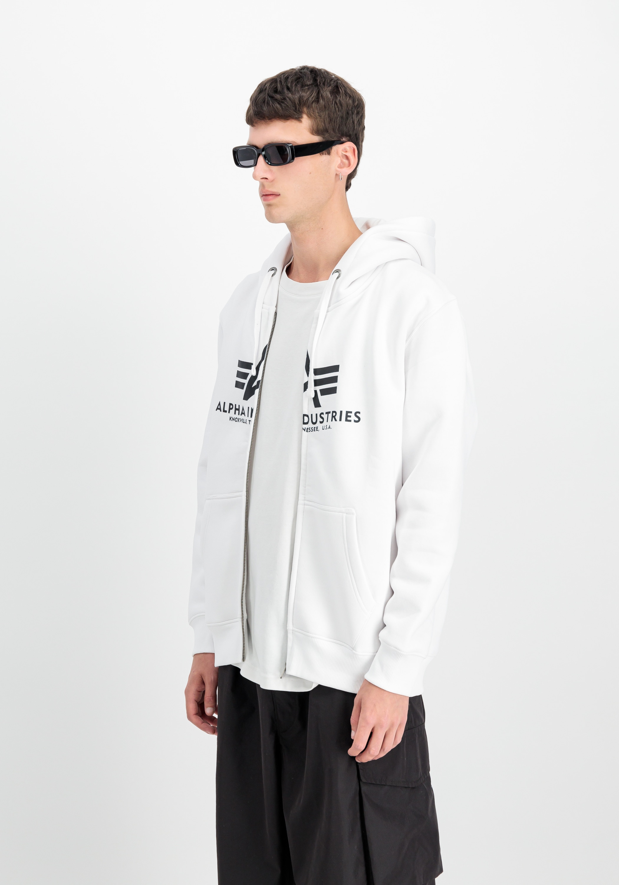 Alpha Industries Hoodie »Basic Zip Hoodie BL Kapuzensweatshirt«