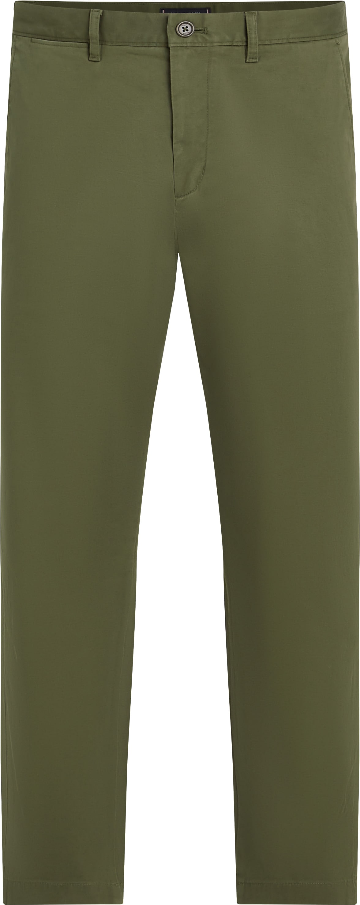 Tommy Hilfiger Chinohose »DENTON CHINO SATIN«, mit Gesässtaschen mit Knopf, Logostickerei