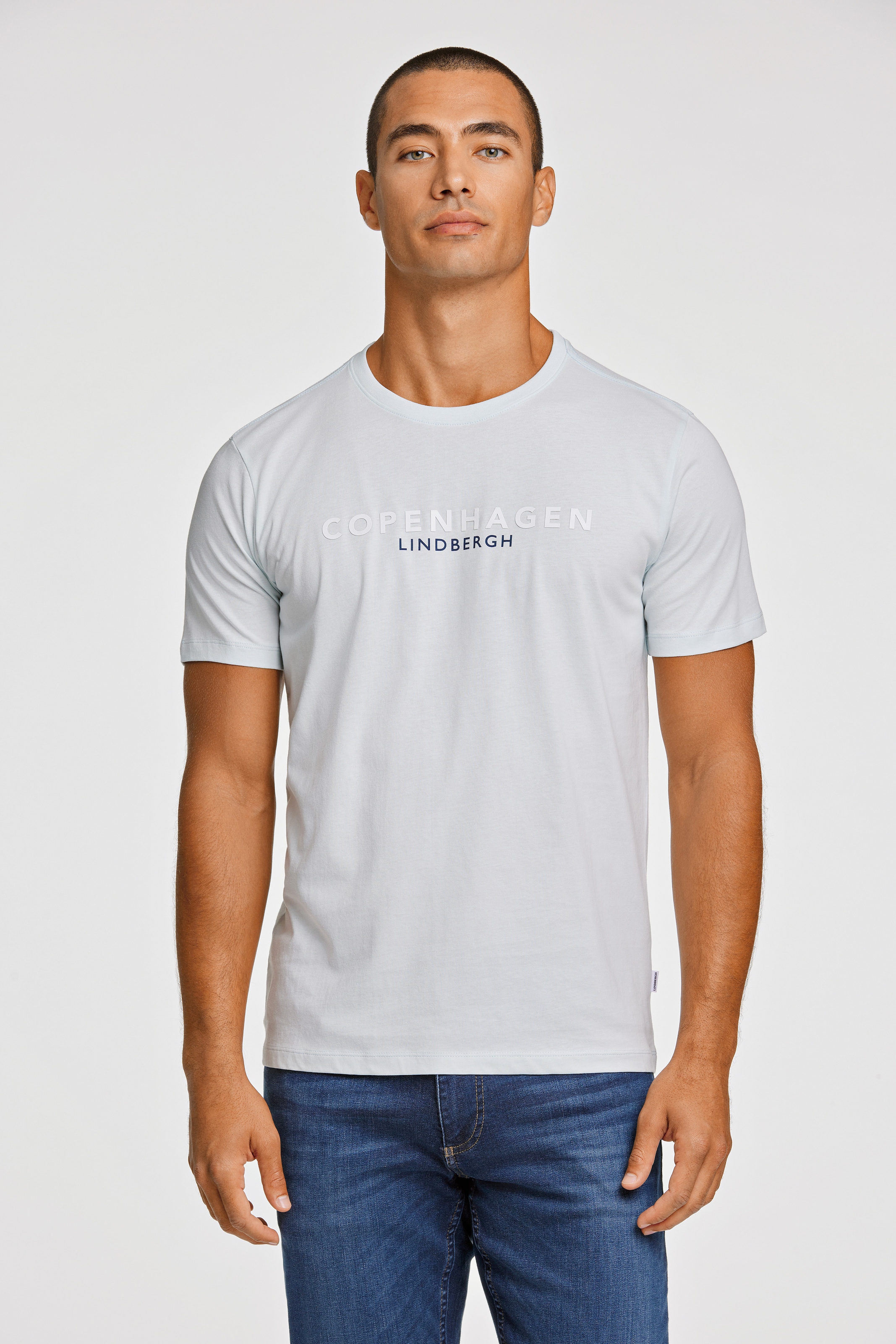T-Shirt, mit Logo und Rundhalsausschnitt