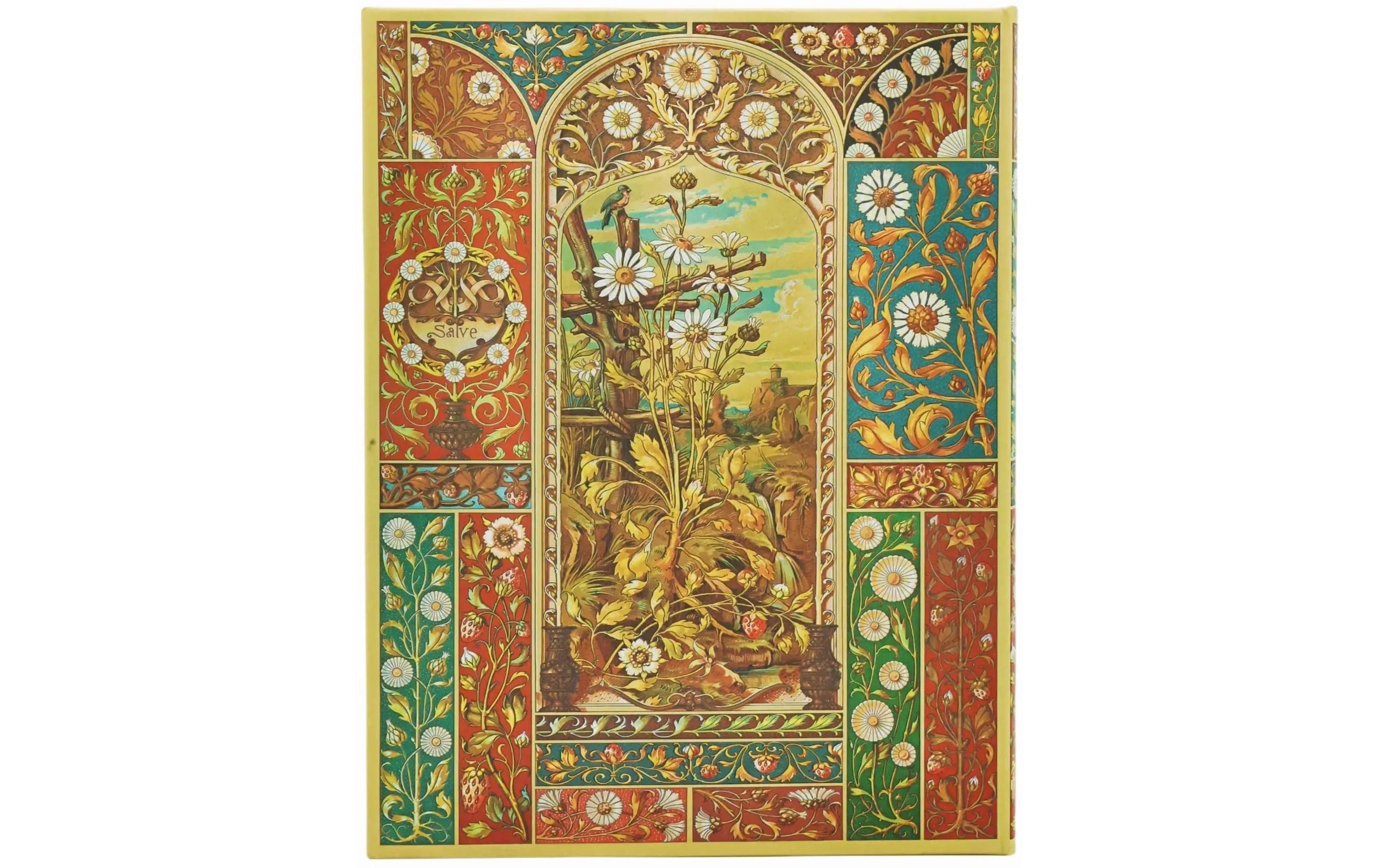   Notizheft »Paperblanks Notizbuch Wiener Früchte 17.5 x 23 cm, Liniert«