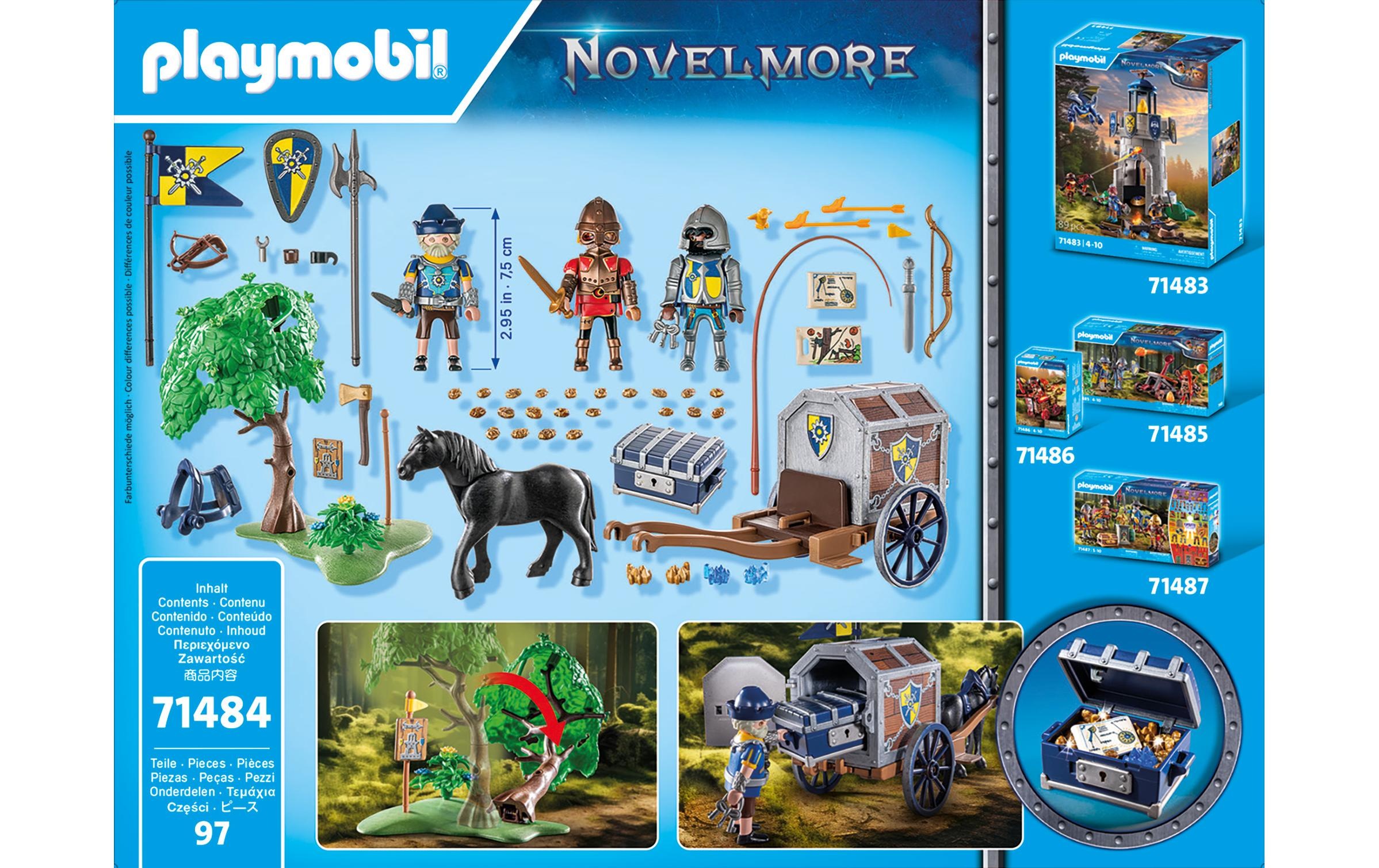 Playmobil® Briques de jeu »Novelmore Überfall auf Transportwagen 71484«