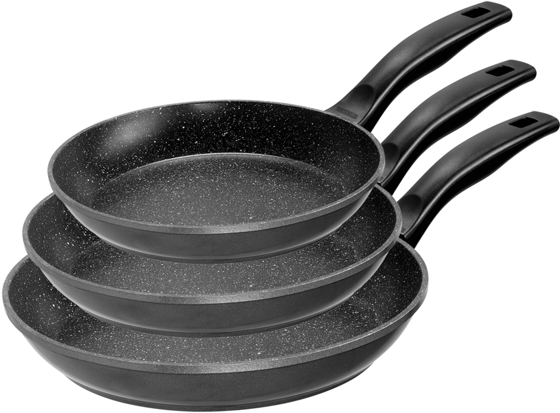 Image of STONELINE Pfannen-Set, Aluminiumguss, (Set, 3 tlg.), Induktion bei Ackermann Versand Schweiz