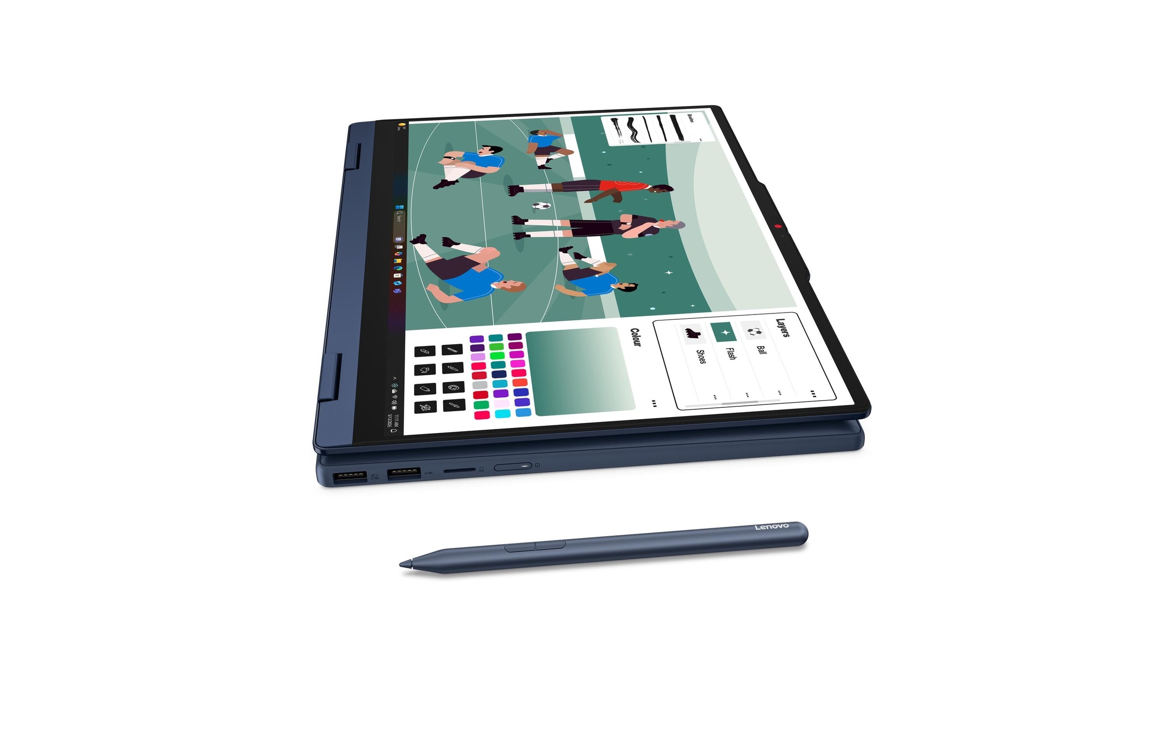 Lenovo Ordinateur portable »IdeaPad 5 2-in-1 14AGP11 Copilot+ PC (AMD)« / 14 ″ AMD Ryzen™ AI 7 NPU intégrée (Neural Processing Unit)