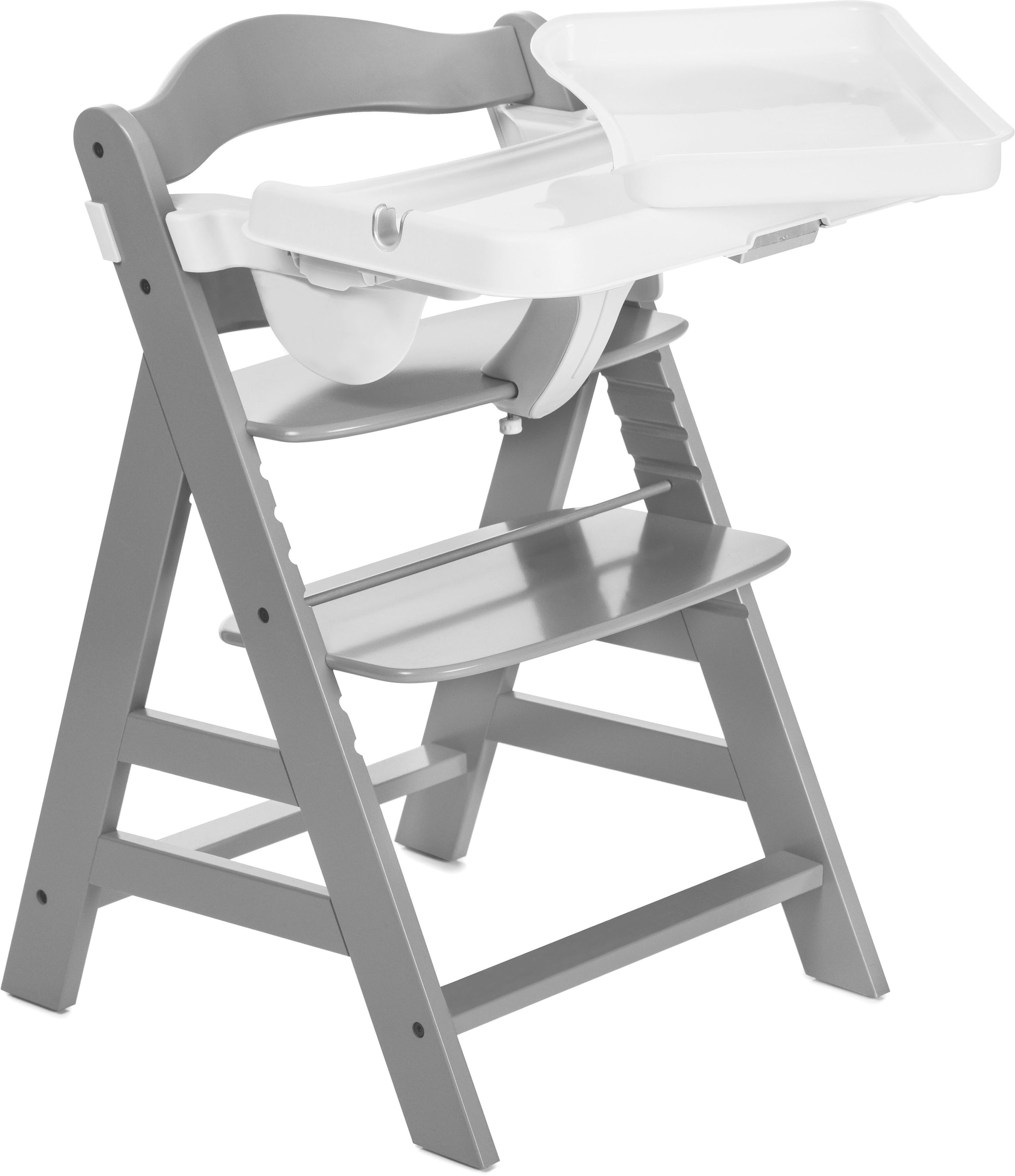 Hauck Plateau de chaise haute »Alpha Tray Tischaufsatz, weiss« für Hochstühle Alpha+ und Beta+