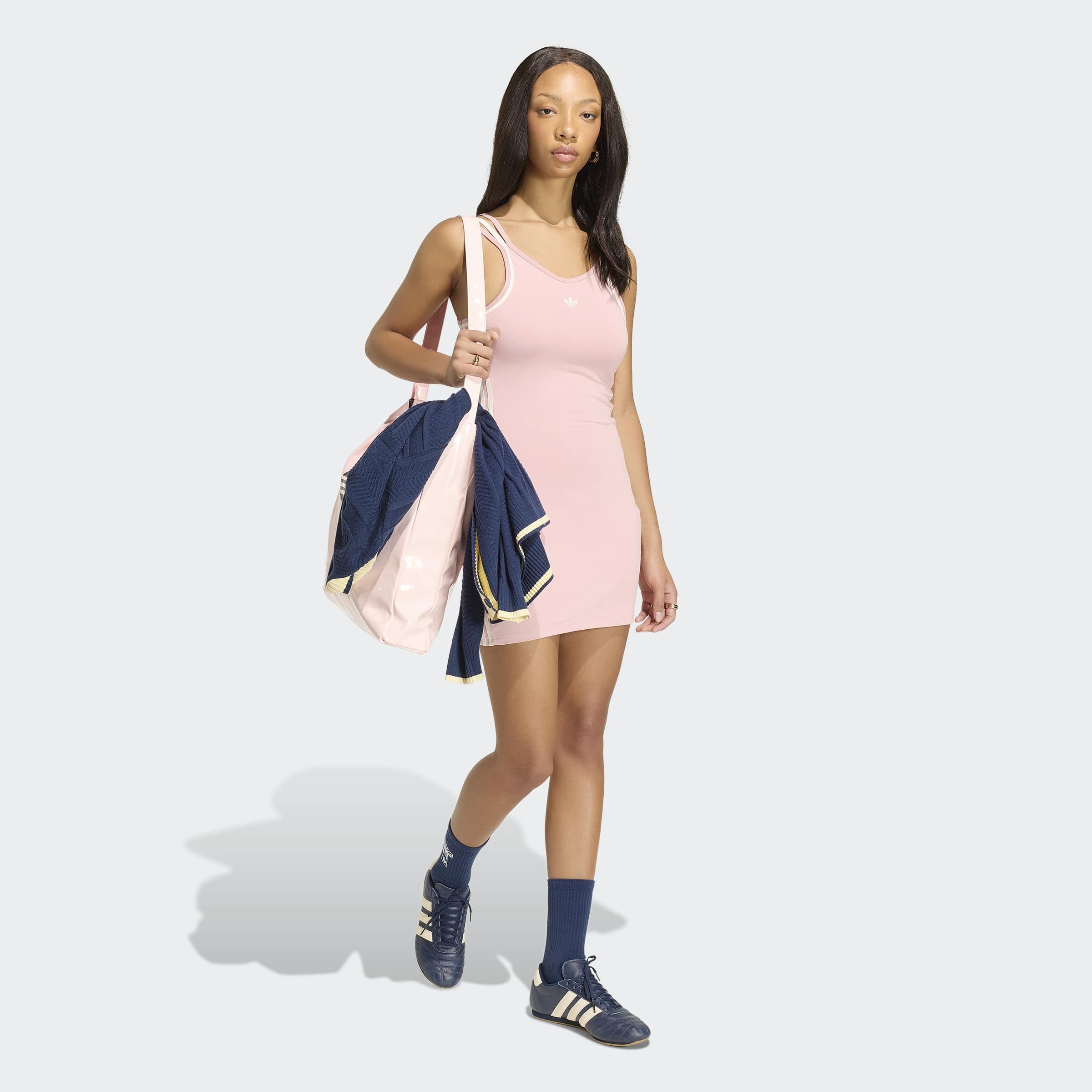Image of adidas Originals Shirtkleid "ADIDAS ORIGINALS SUMMER GLOW, SCHMAL GESCHNITTEN" mit sportlichem Stil, für Erwachsene geeignet, aus Polyester