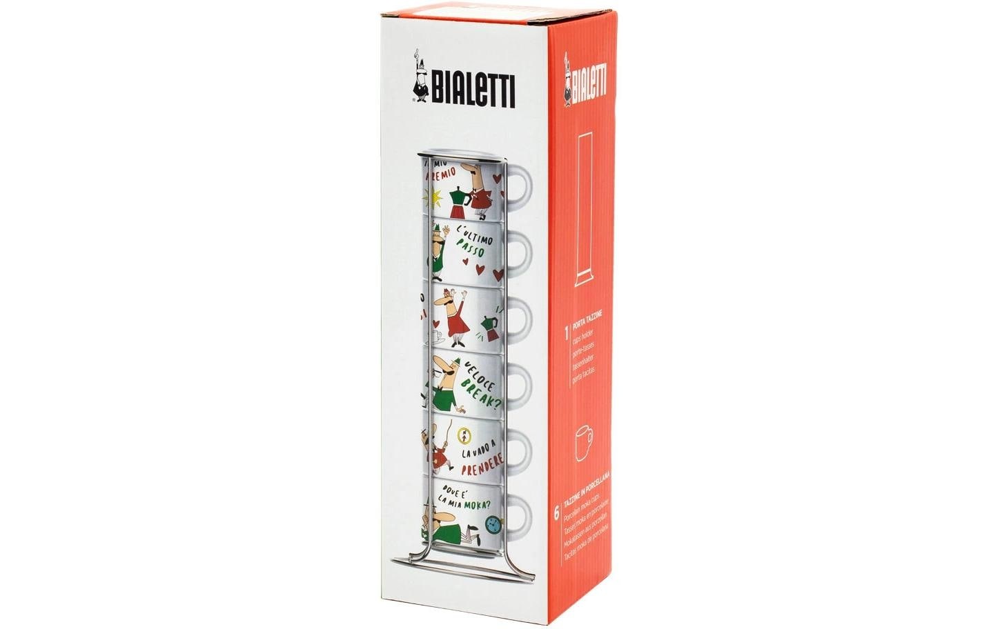 BIALETTI Tasse »Set 65 ml 6 Stück«