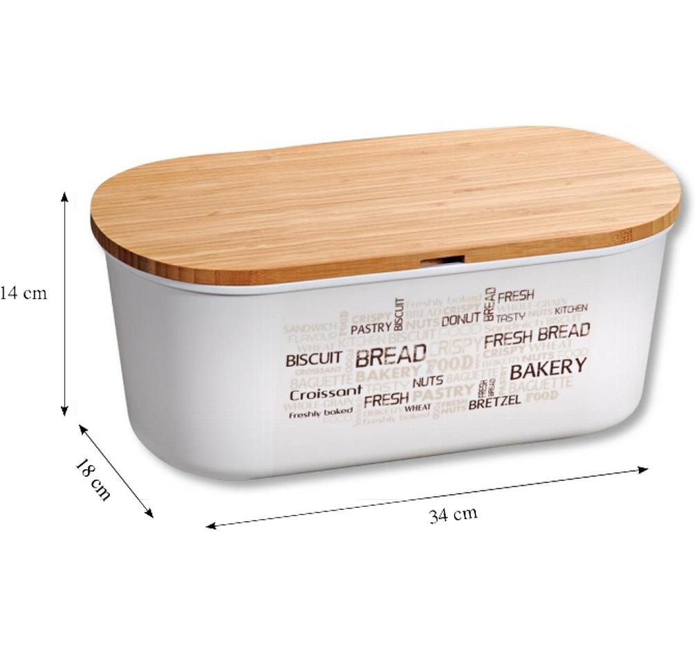 KESPER® Brotkasten »Brotbox, FSC« Deckel als Schneidebrett verwendbar