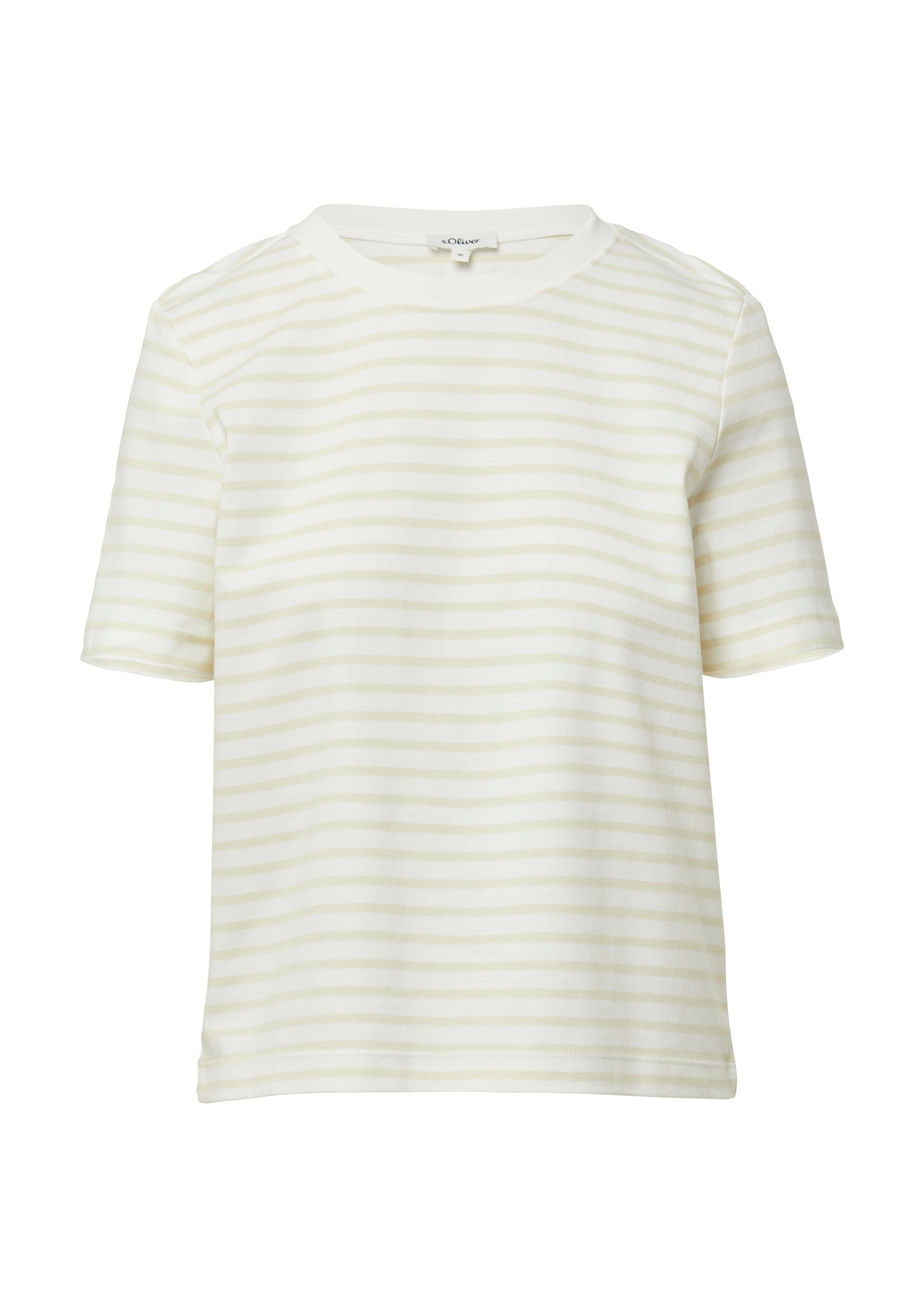 s.Oliver T-Shirt, mit Streifen Muster