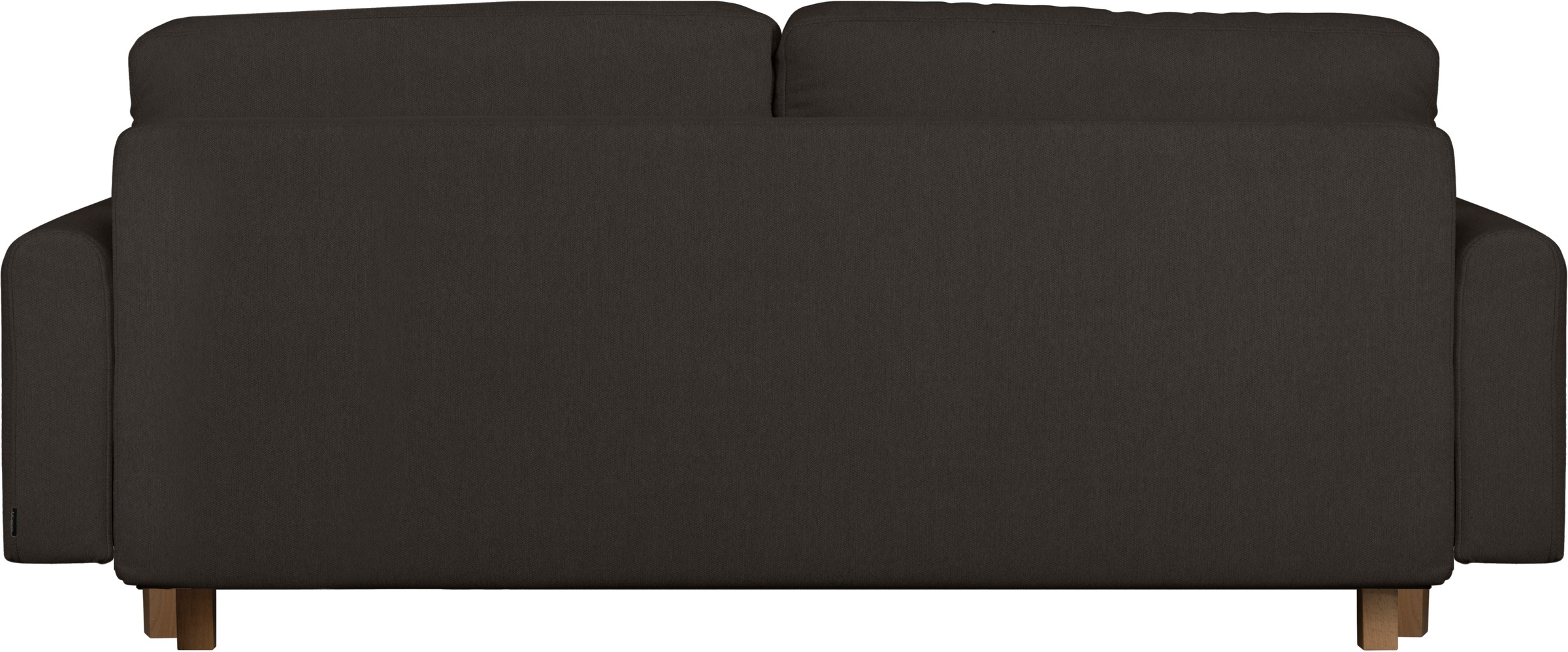 Home affaire 3-Sitzer »TRIPLO optionale Schlafsofa mit Bettkasten, Masse B/T/H: 215/100/89 cm«, Wahlweise Bettfunktion - Liegefläche 145x191 cm, Rücken-, Zierkissen