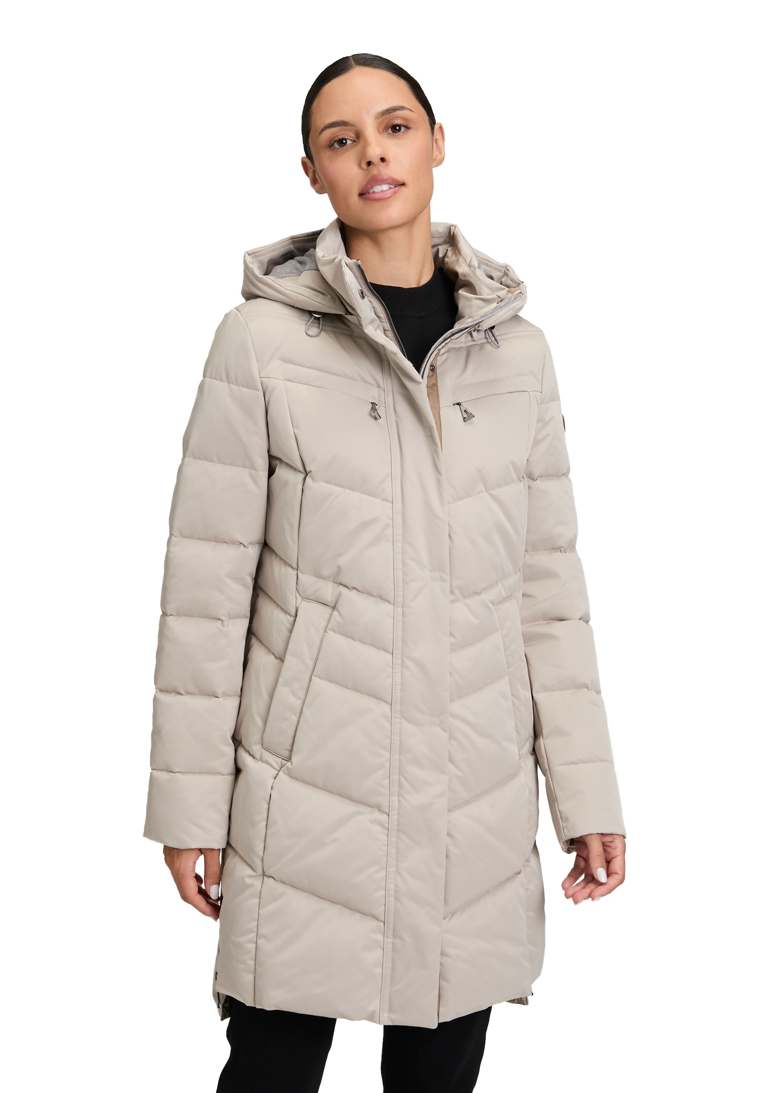 Gil Bret Steppjacke, mit Kapuze, mit Kapuze