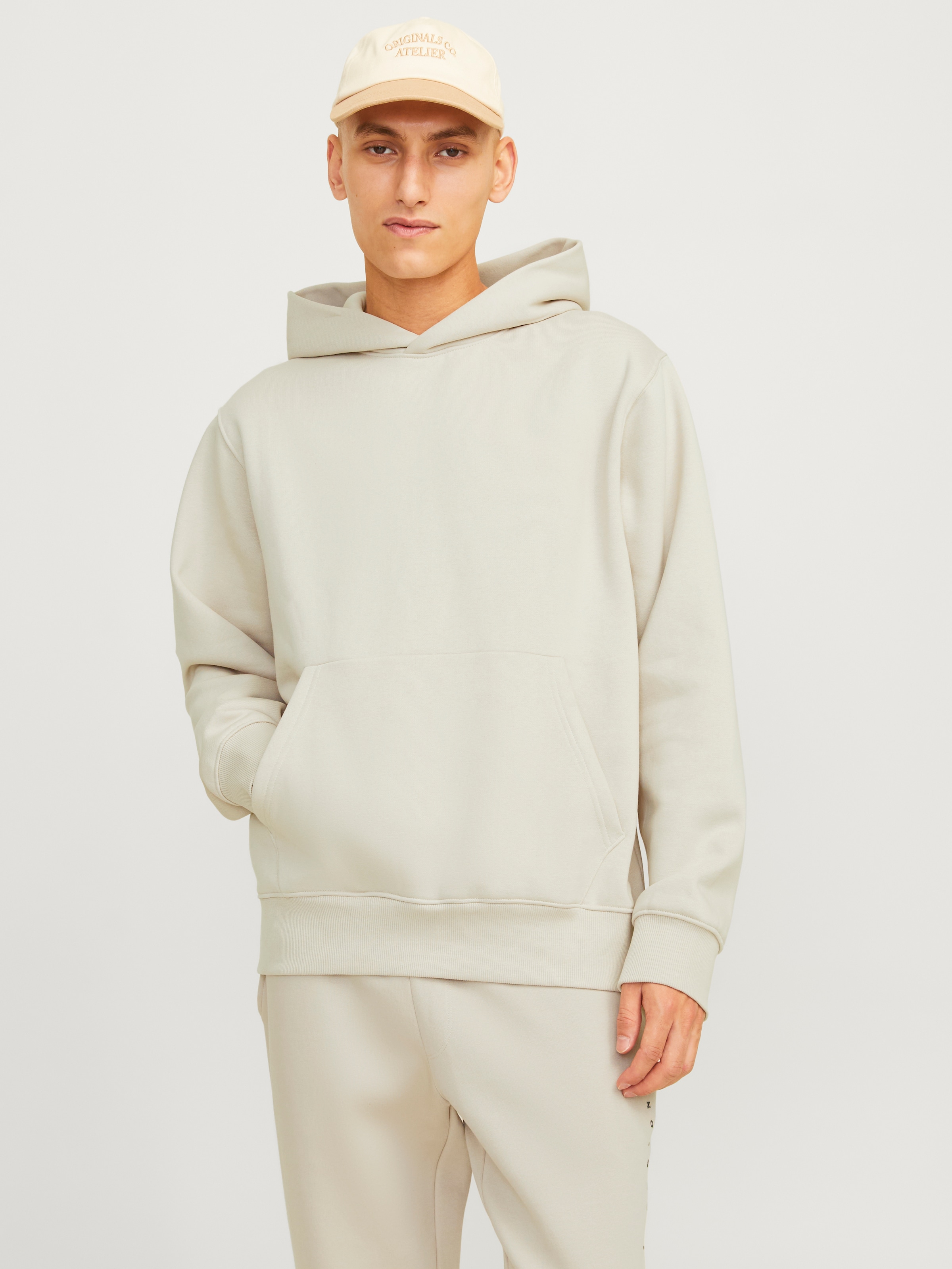 Image of Jack & Jones Kapuzensweatshirt "JJEURBAN EDGE SWEAT HOOD NOOS", mit Kängurutasche