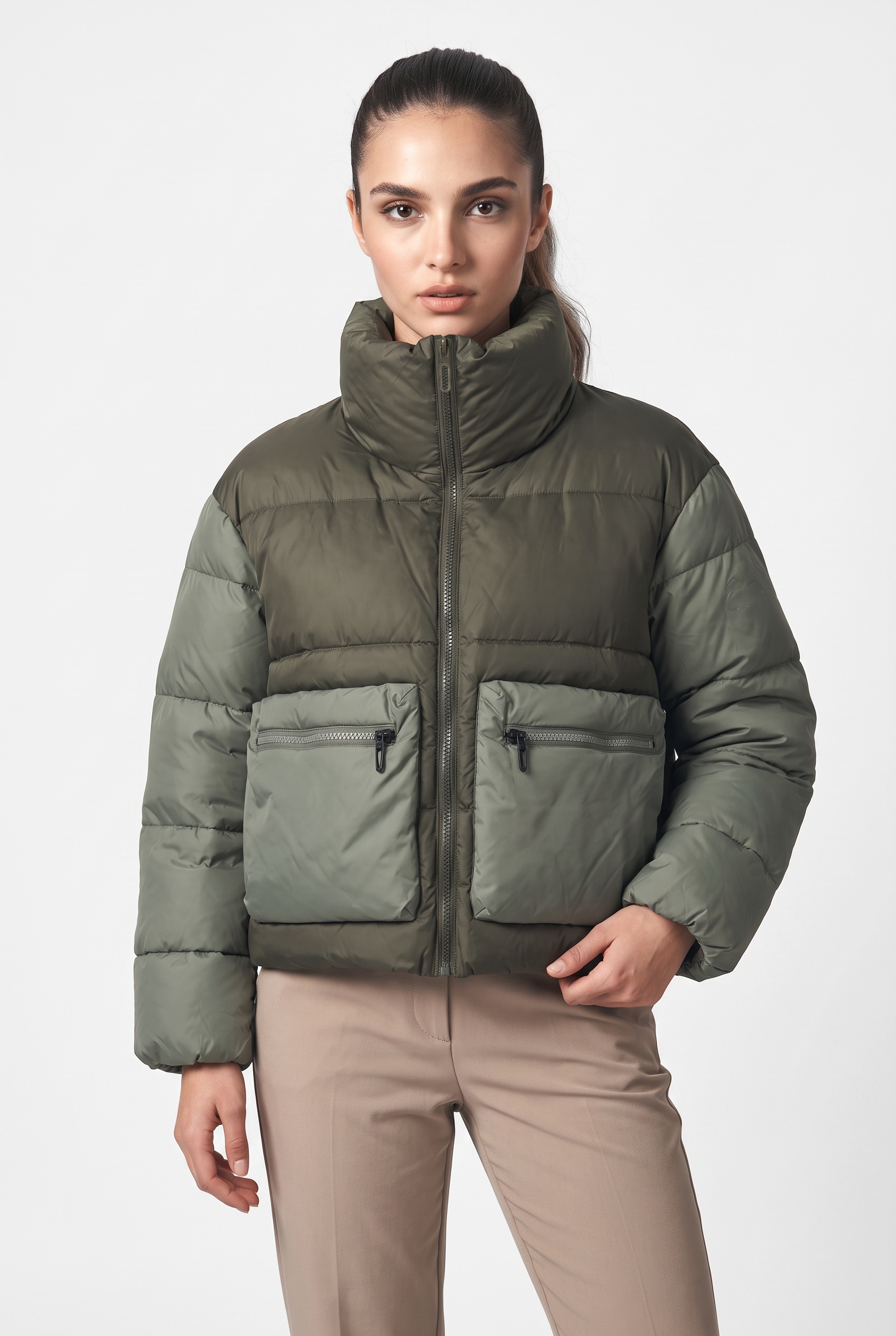 Image of CMP Steppjacke "WOMAN JACKET" Oversize-Schnitt, Warm wattiert, Clima Protect Schutz