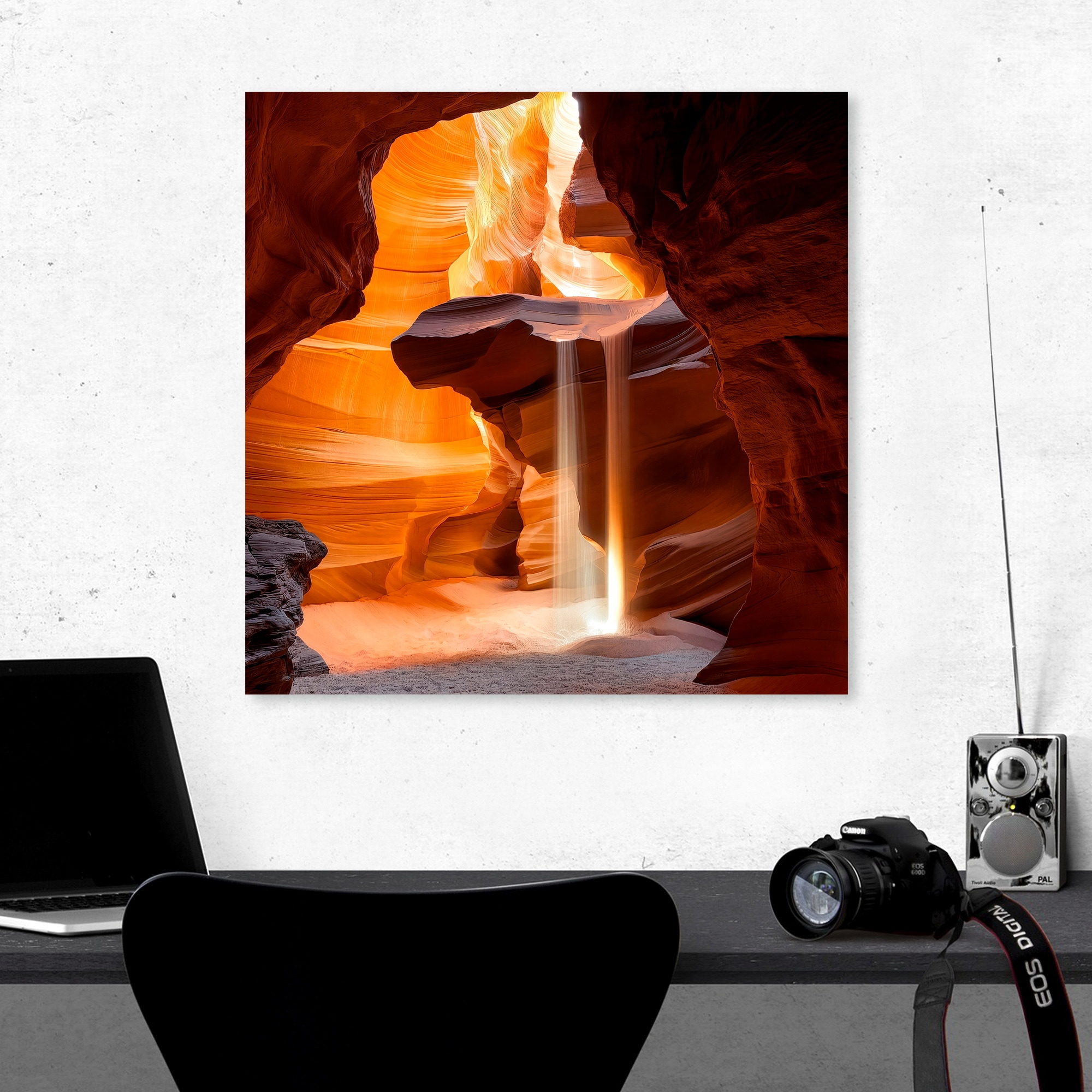 GOODproduct Wandbild »Zahn der Zeit« Felsen 1 Stk. tlg. in verschiedenen Grössen