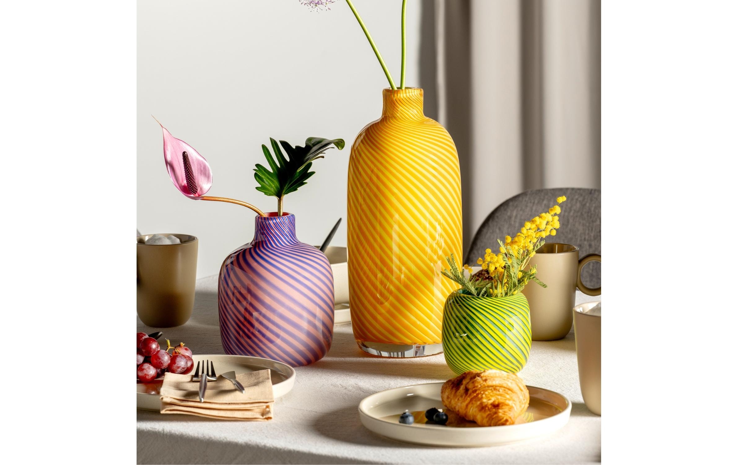 LEONARDO Vase décoratif »Filo Colori 10 cm«