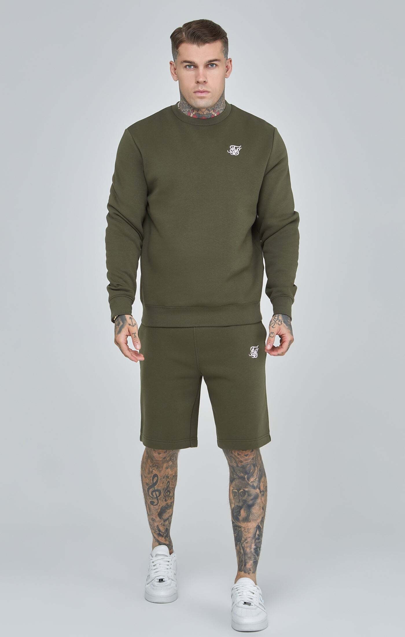 Siksilk Sweatshirt »Sweatshirts Khaki Essential Sweatshirt«