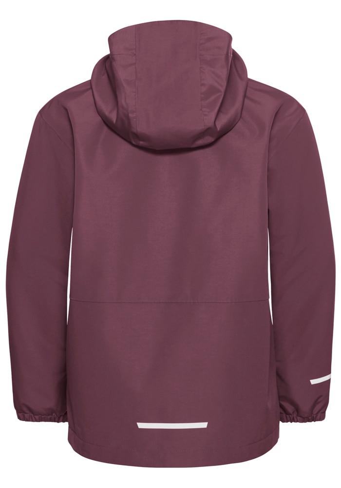 Jack Wolfskin Veste fonctionnelle 3 en 1 »ICELAND 3IN1 JACKET K« avec capuche pour enfants, avec capuche fixe, respirant, coupe-vent, imperméable