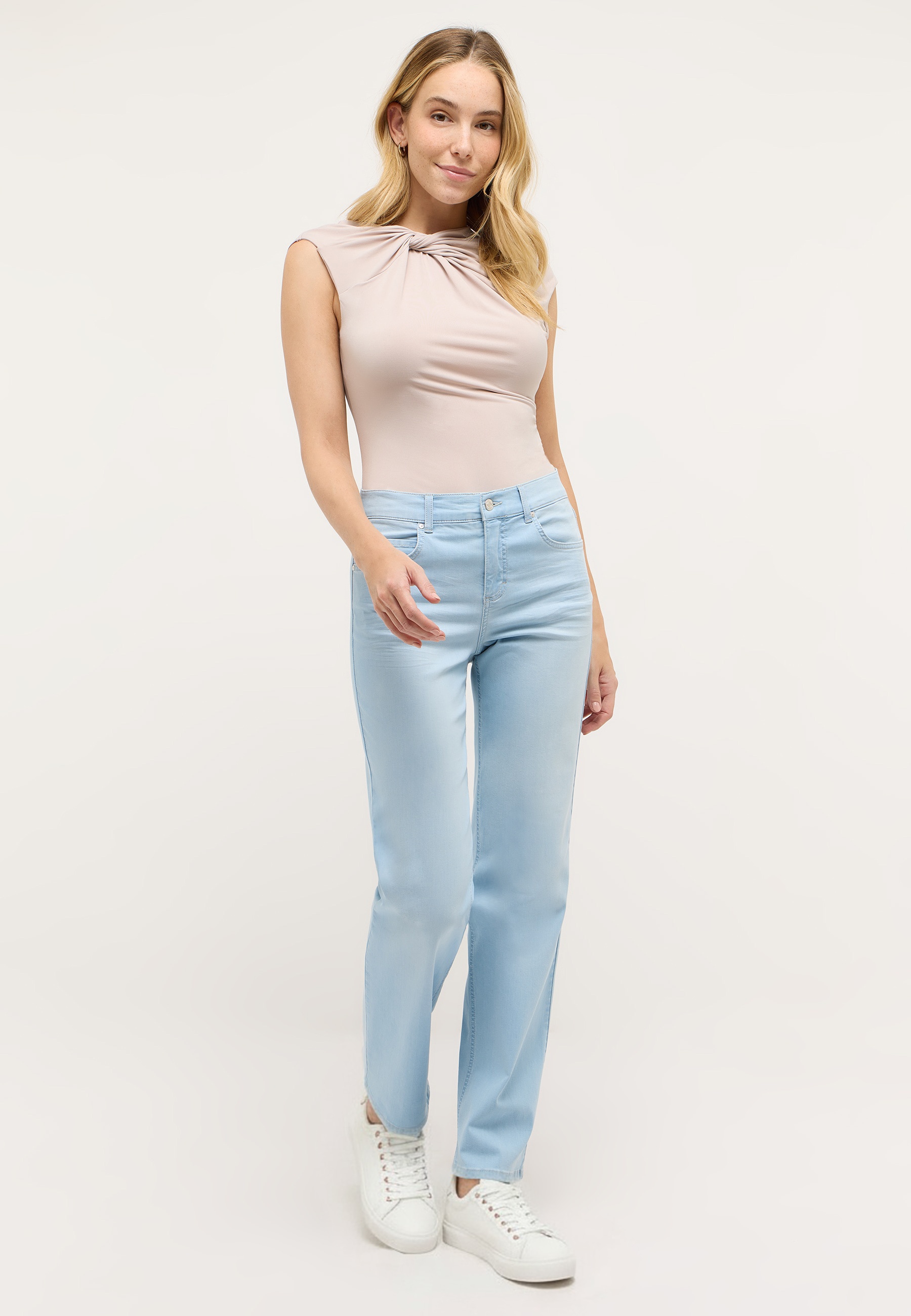 ANGELS Jeans droit »Lara« Wide Leg