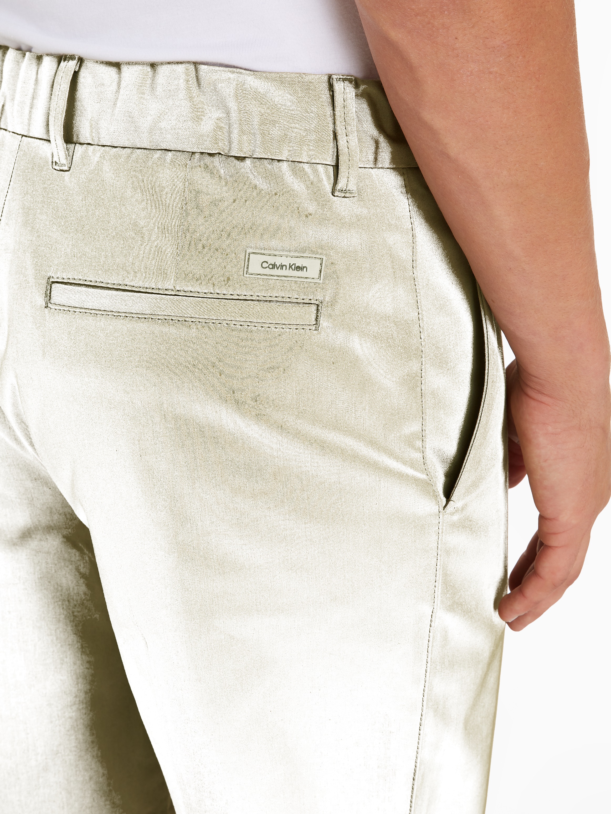 Calvin Klein Short en chino »SATEEN STRETCH REGULAR STRAIGHT«