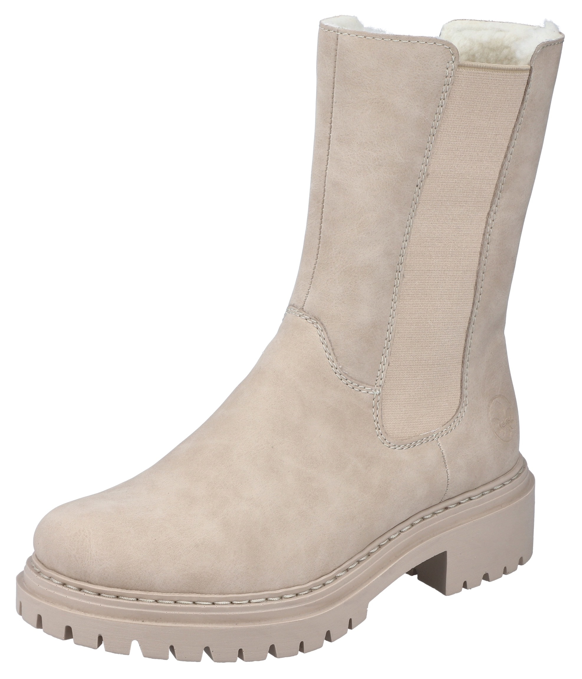 Image of Rieker Chelseaboots Stiefelette, Boots mit breitem Stretch an der Seite